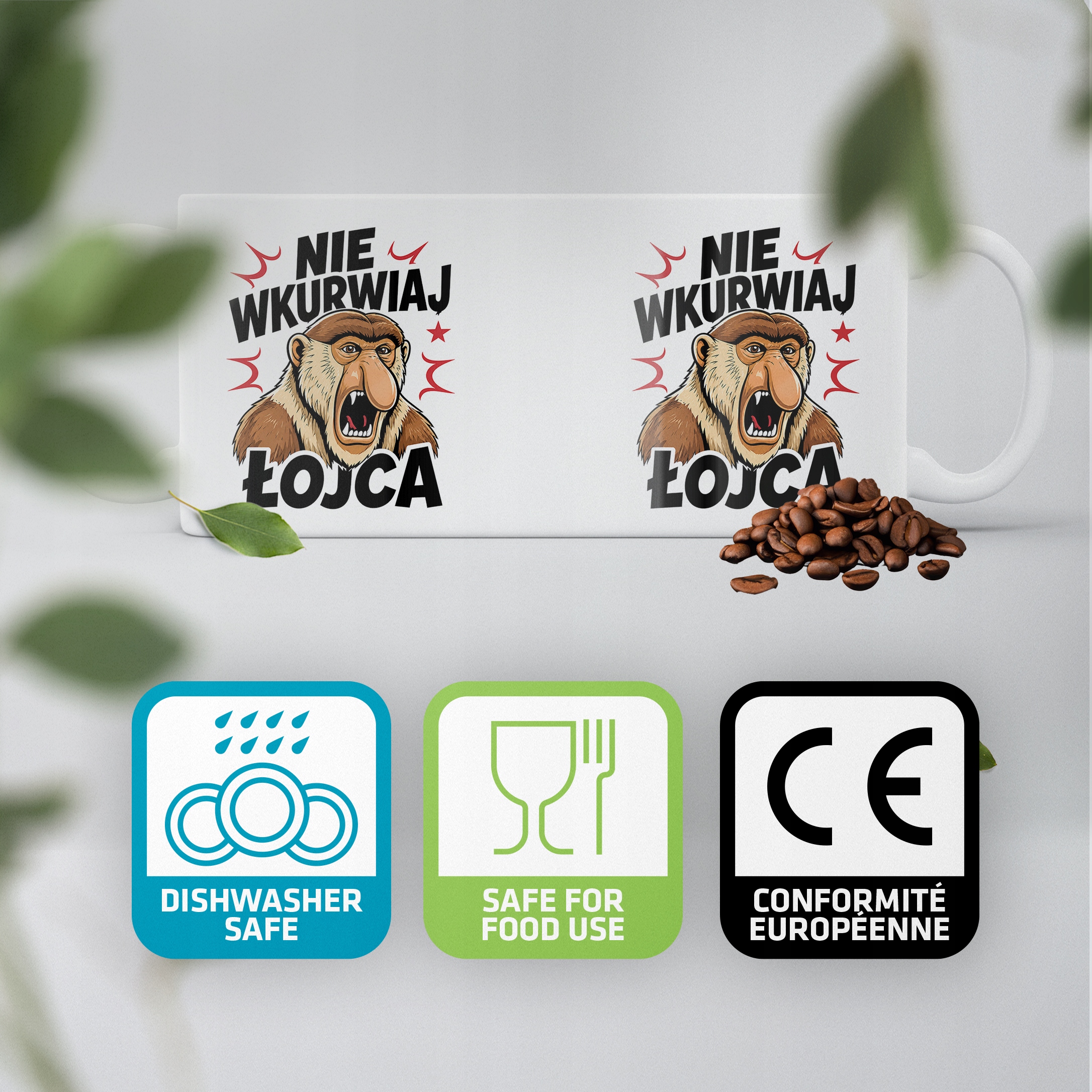 Kubek Ceramiczny prezent dla taty upominek na Dzień Ojca