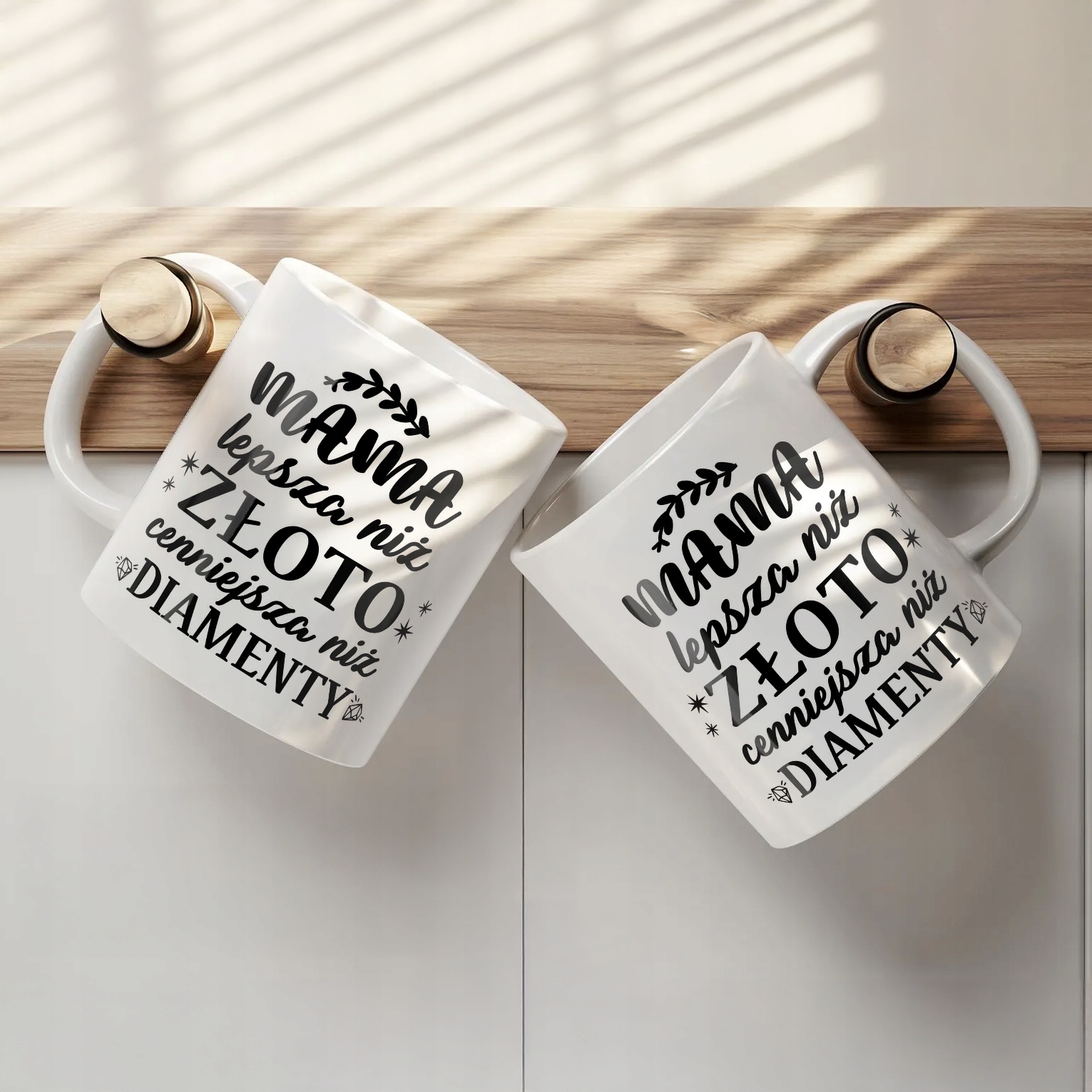 Kubek ceramiczny Dzień Matki Dla Mamy Prezent Lepsza Niż Złoto