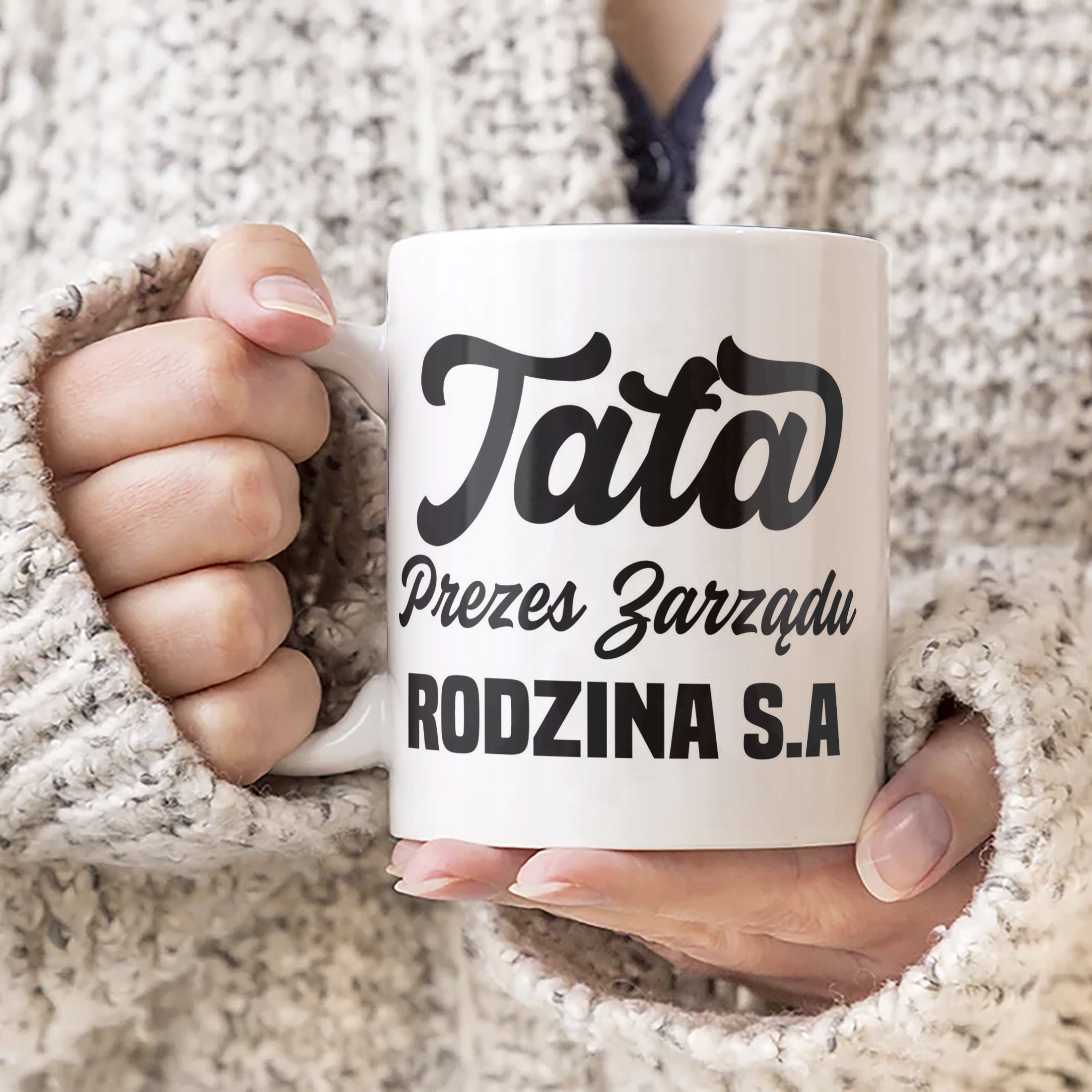 Kubek ceramiczny Dzień Ojca Dla Taty Prezes Zarządu Rodzina Prezent