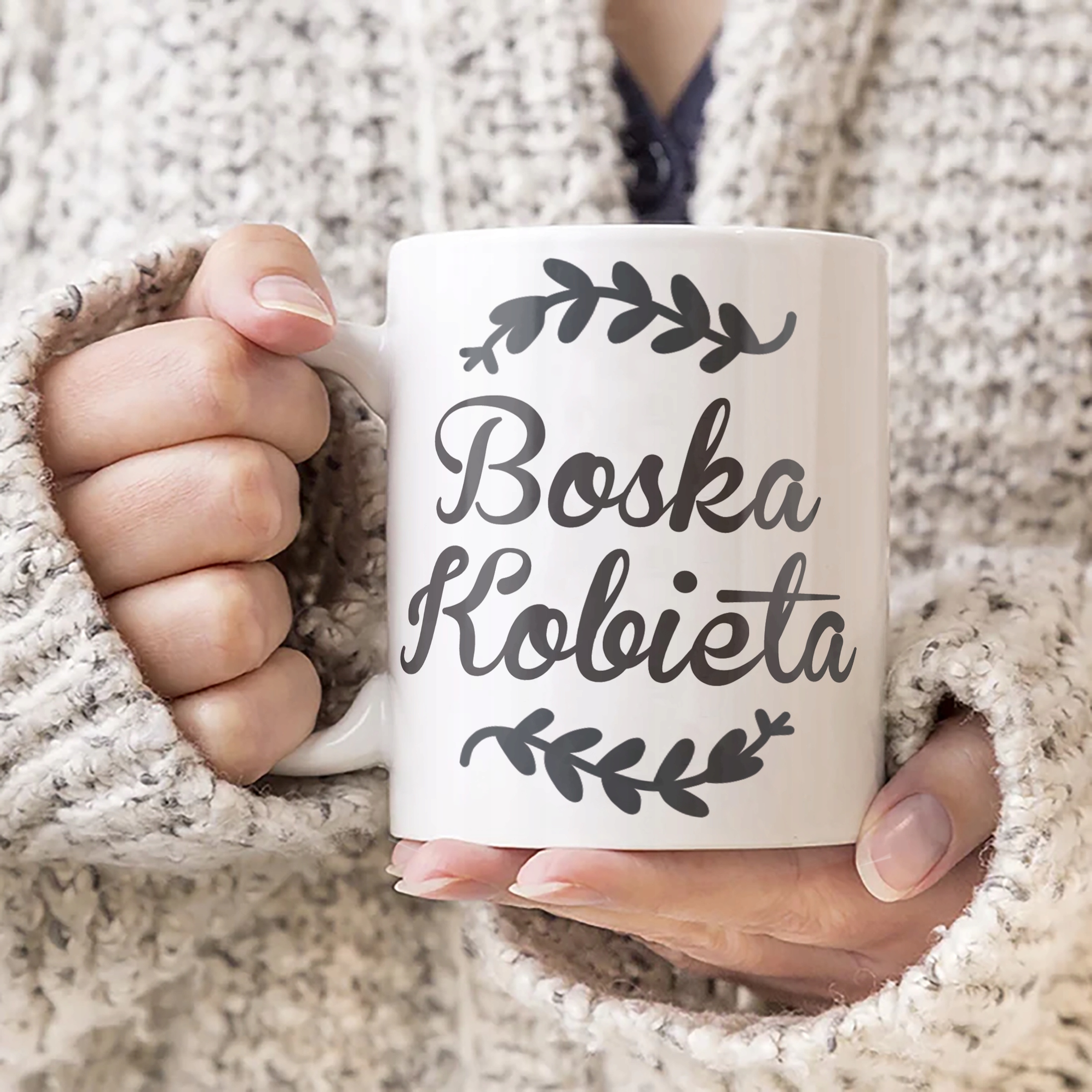 Kubek ceramiczny Dzień Kobiet Boska Kobieta Prezent Upominek Dla Kobiety