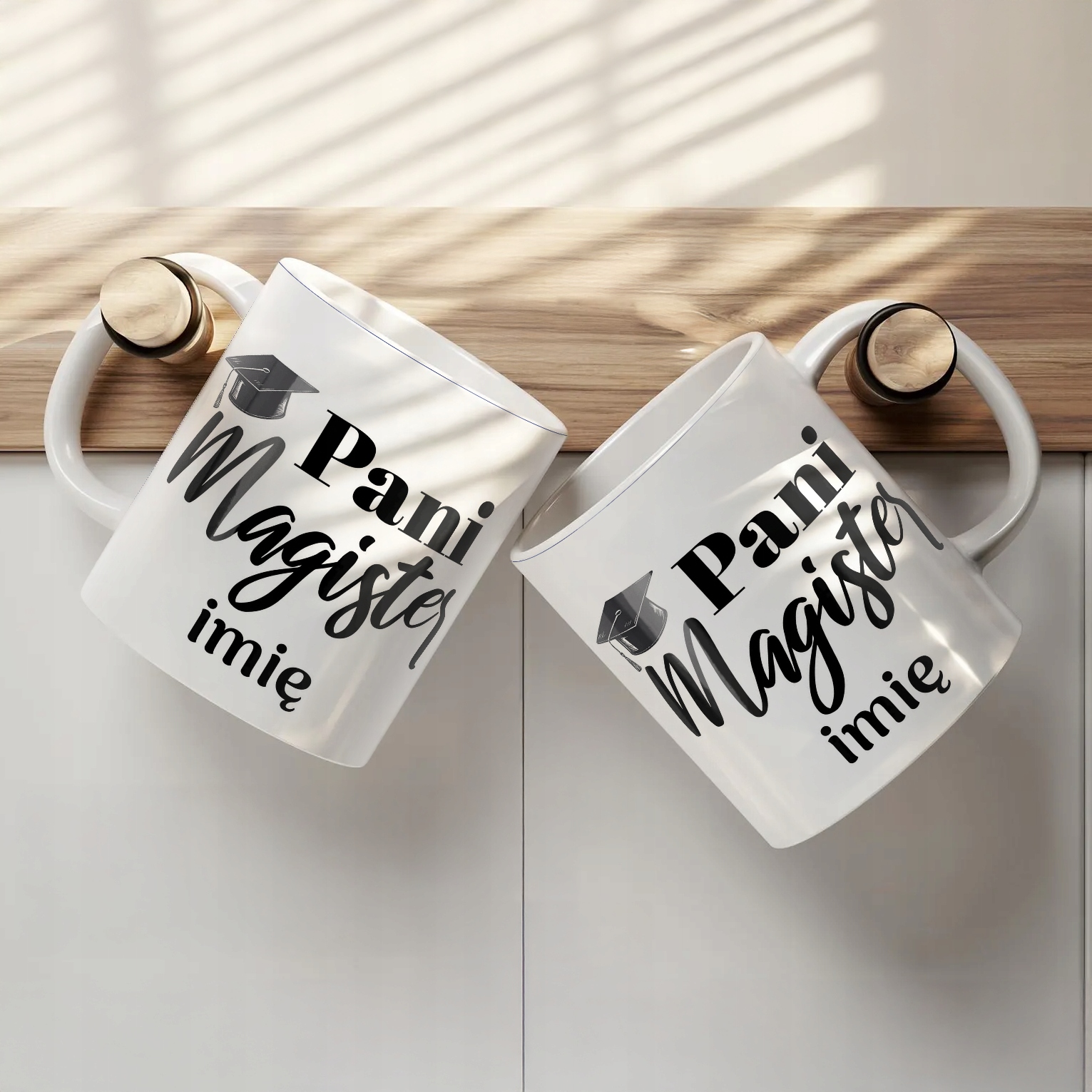 Kubek Ceramiczny Personalizowany Pani Magister Prezent Upominek