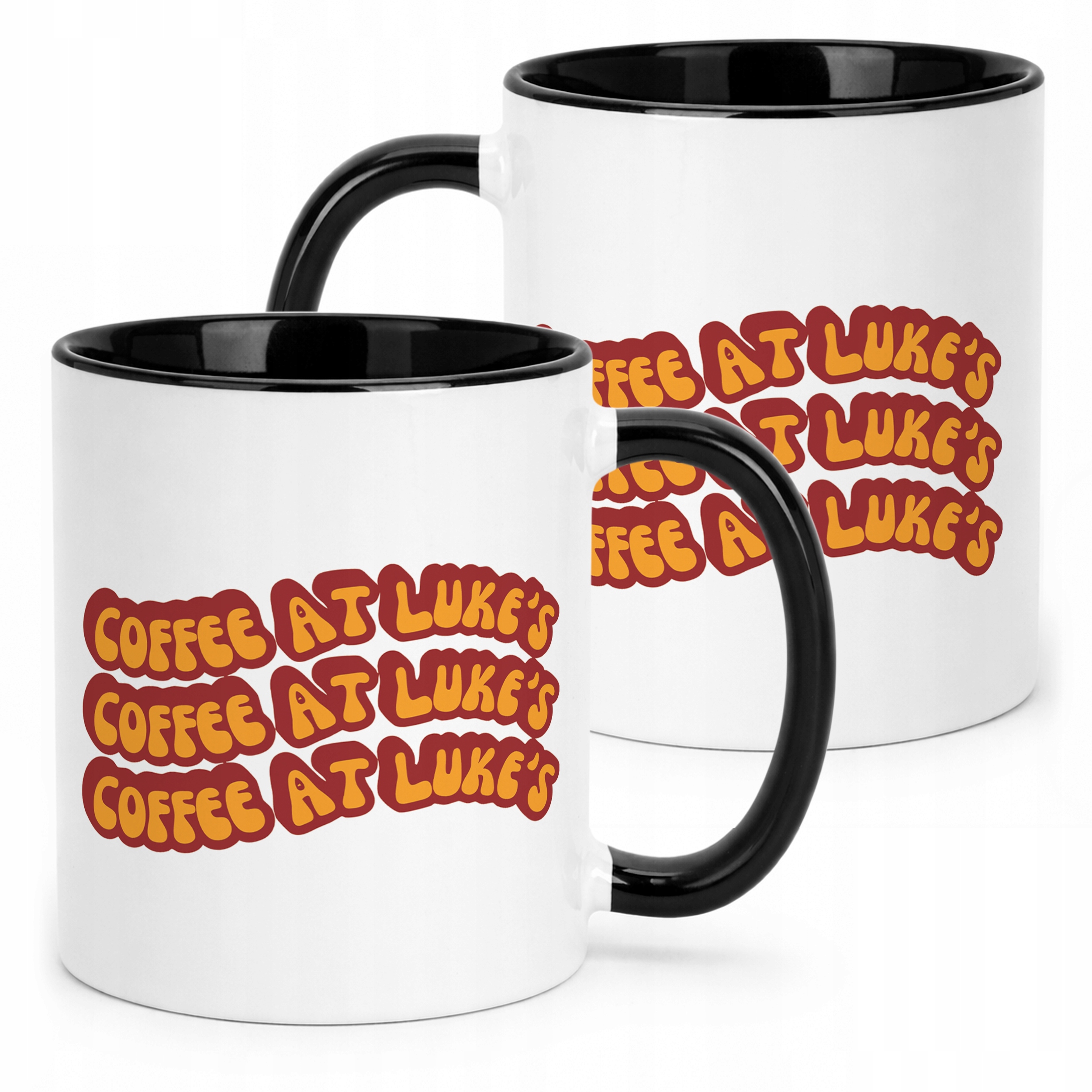 Kubek Czarny Gilmore Girls Dla Fanów Serialu Coffee at Luke’s