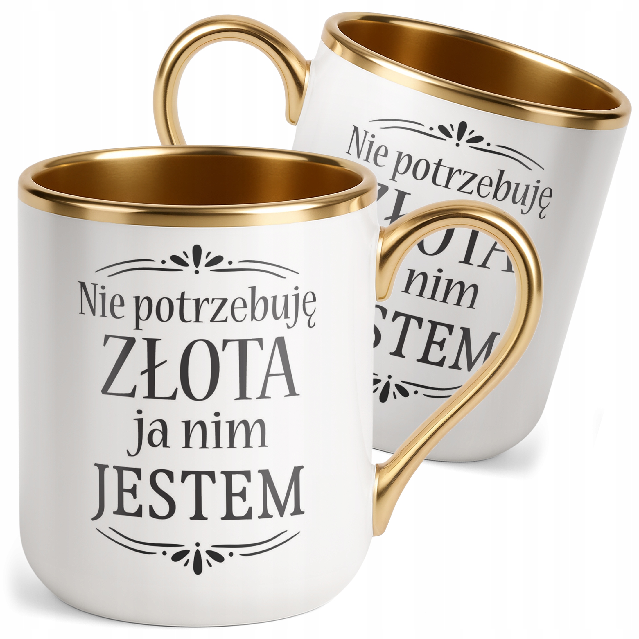 Kubek Premium Złoty Dzień Kobiet Zabawny Prezent Upominek Dla Kobiety