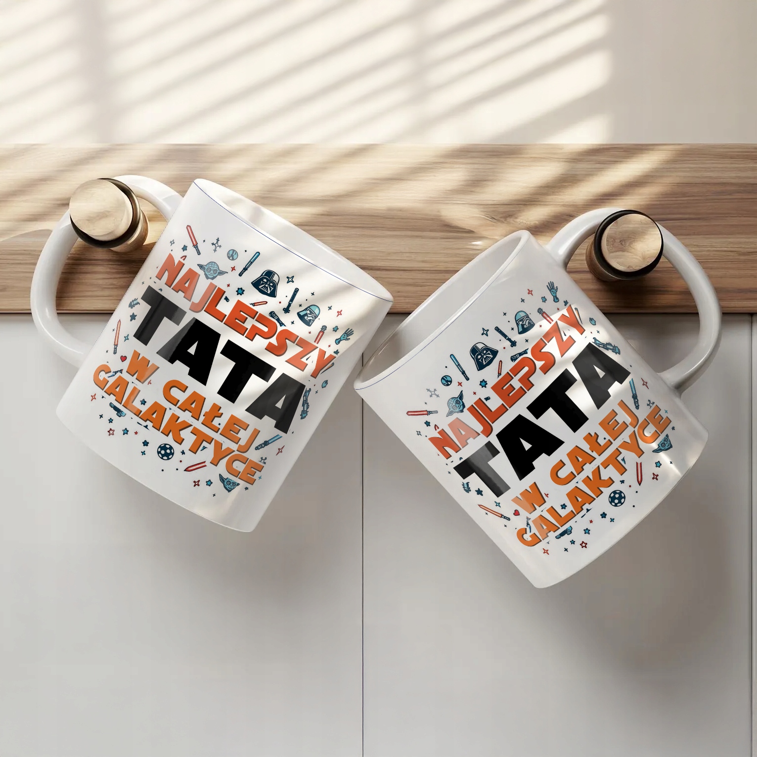 Kubek ceramiczny Dzień Ojca Dla Taty Najlepszy Tata W Całej Galaktyce