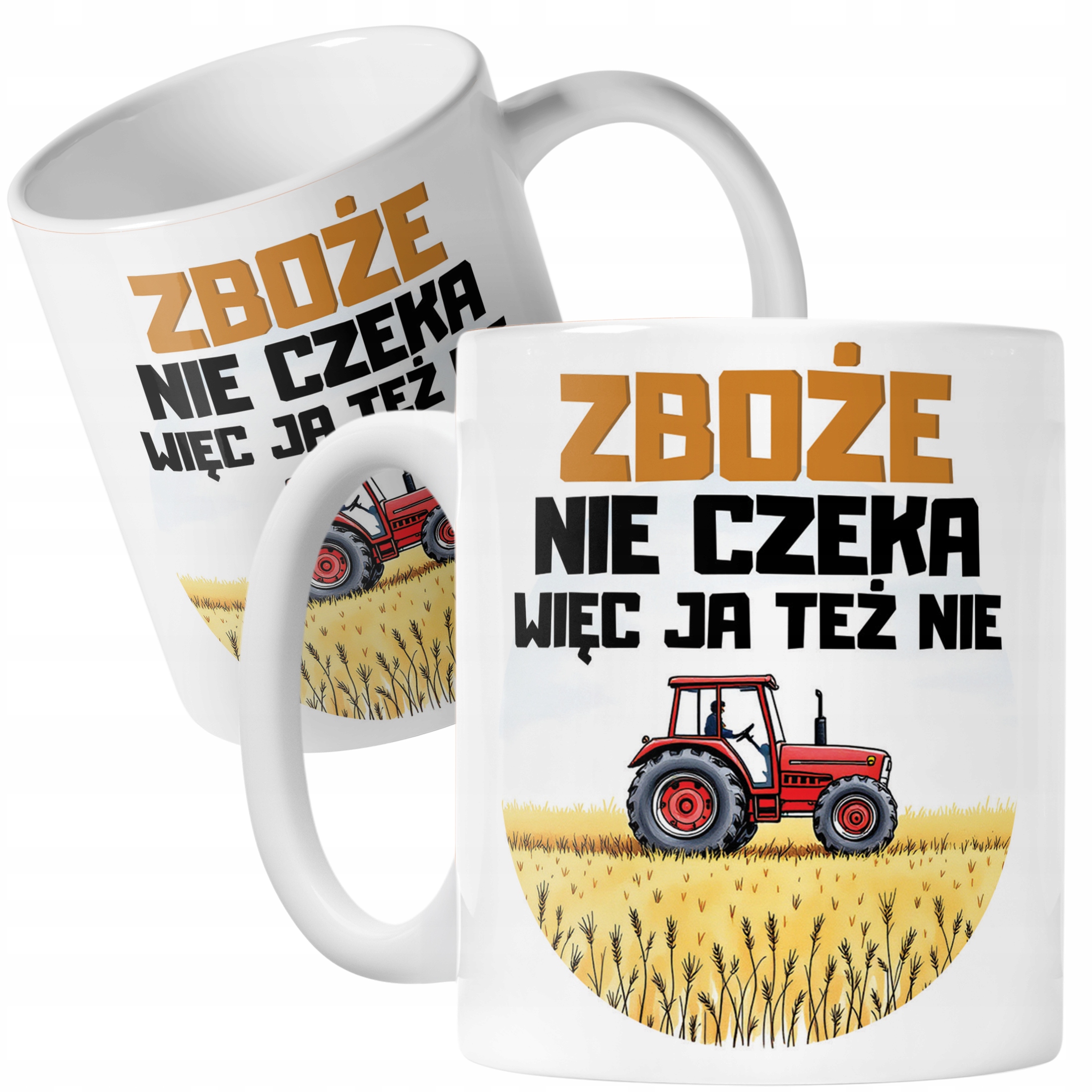 Kubek ceramiczny Rolnik Dla Rolnika Traktor Zabawny Prezent Upominek