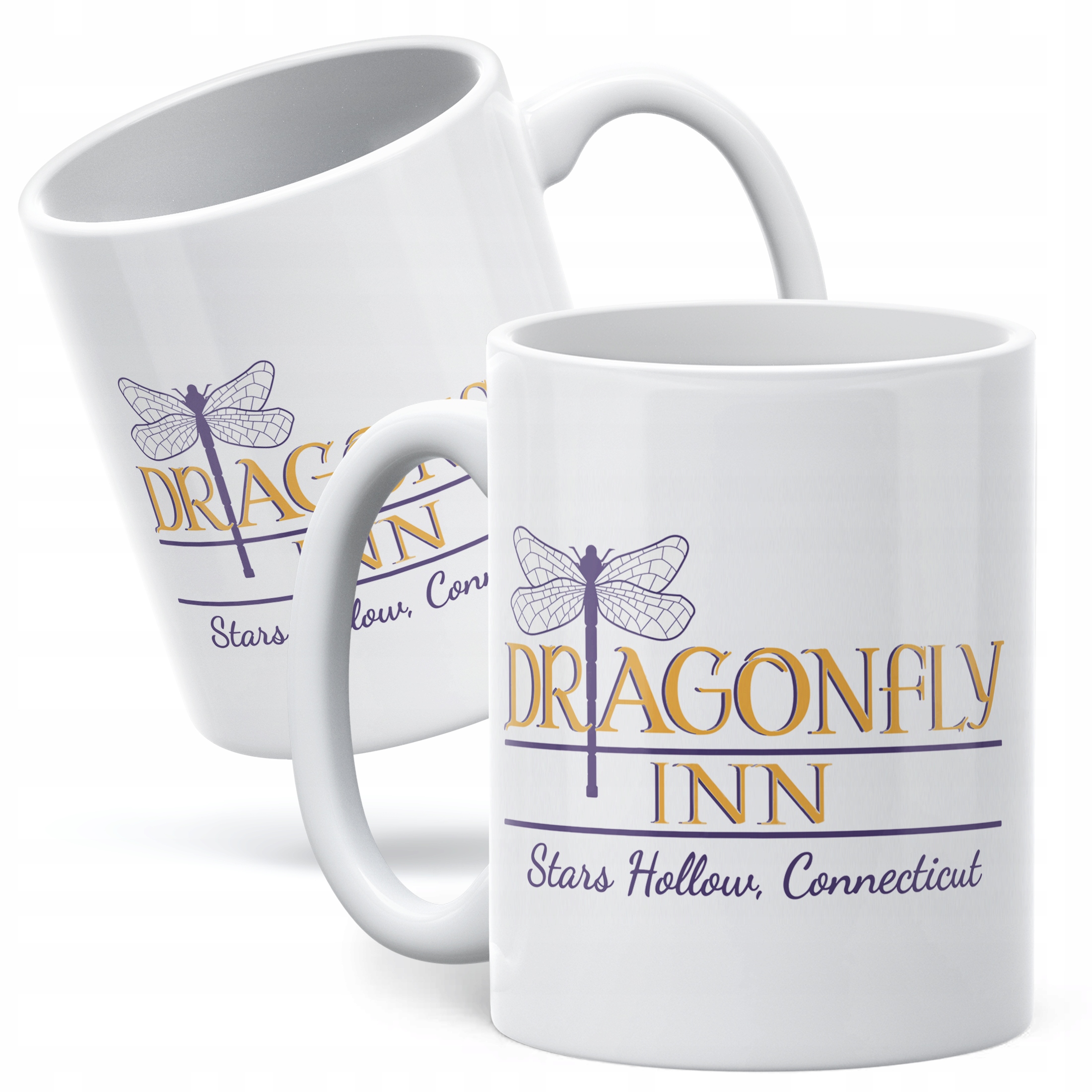 Kubek ceramiczny Gilmore Girls Dla Fanów Serialu Dragonfly Inn
