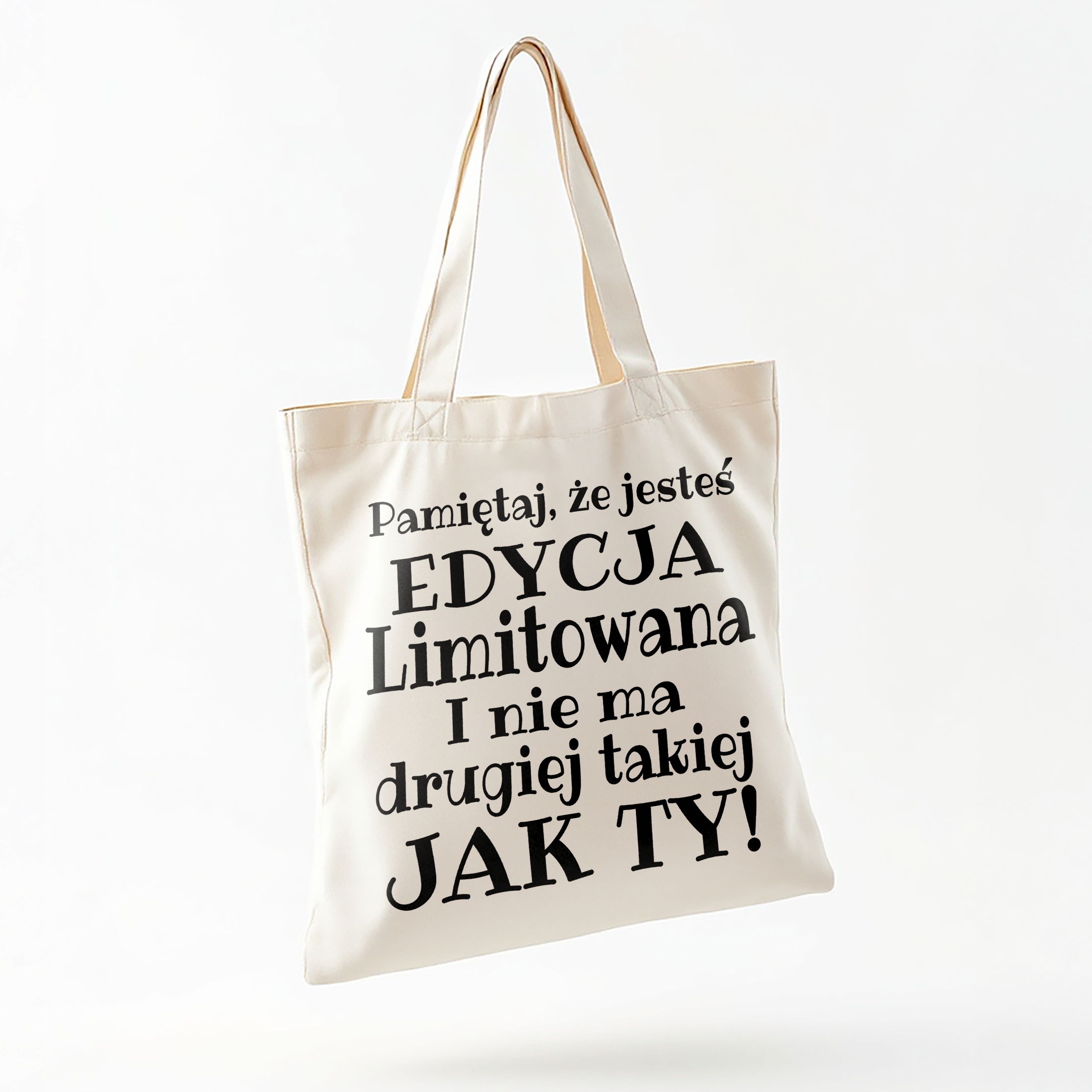Torba bawełniana na zakupy Edycja Limitowana Zabawny Prezent
