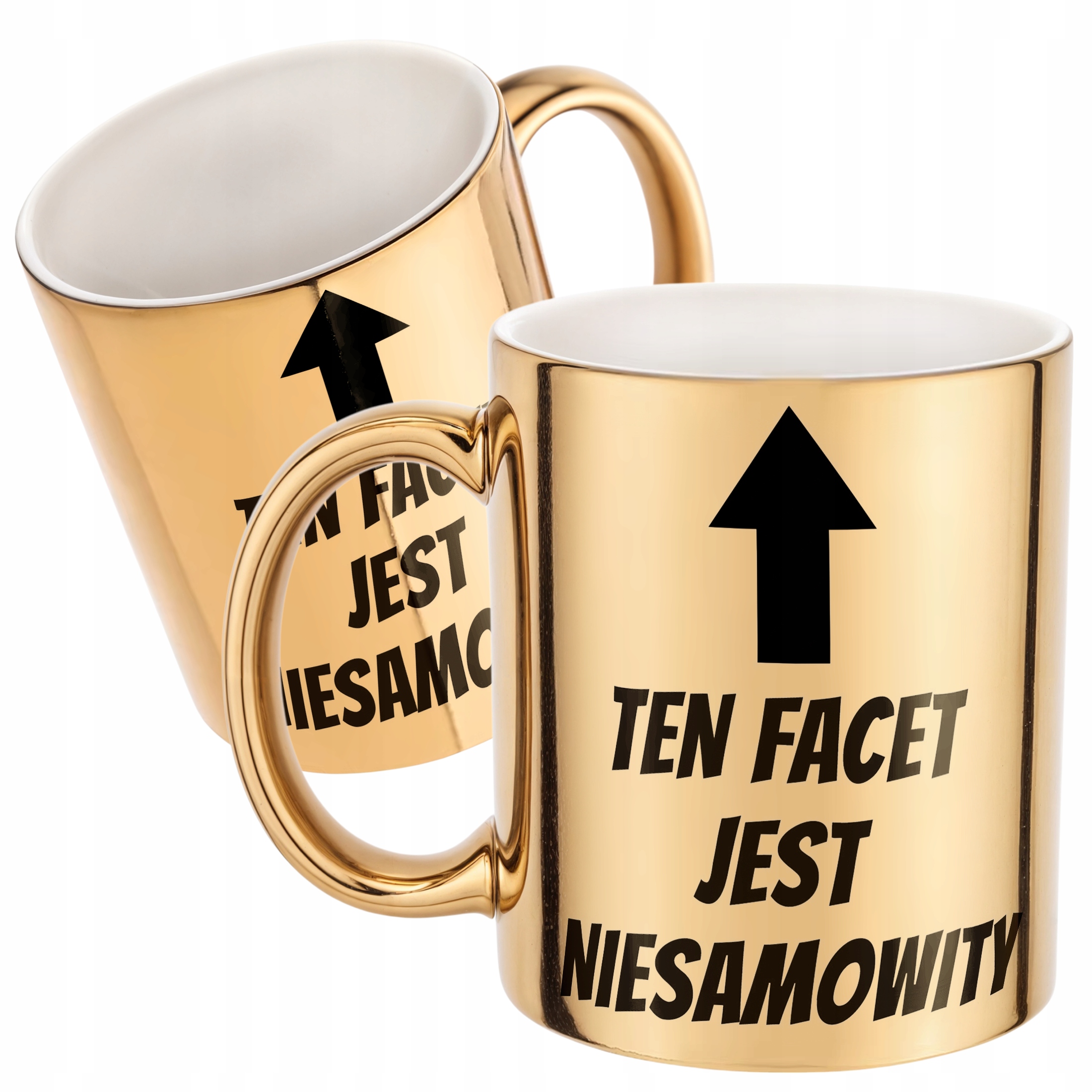 Złoty kubek Ten Facet Jest Niesamowity Dla Mężczyzny Prezent