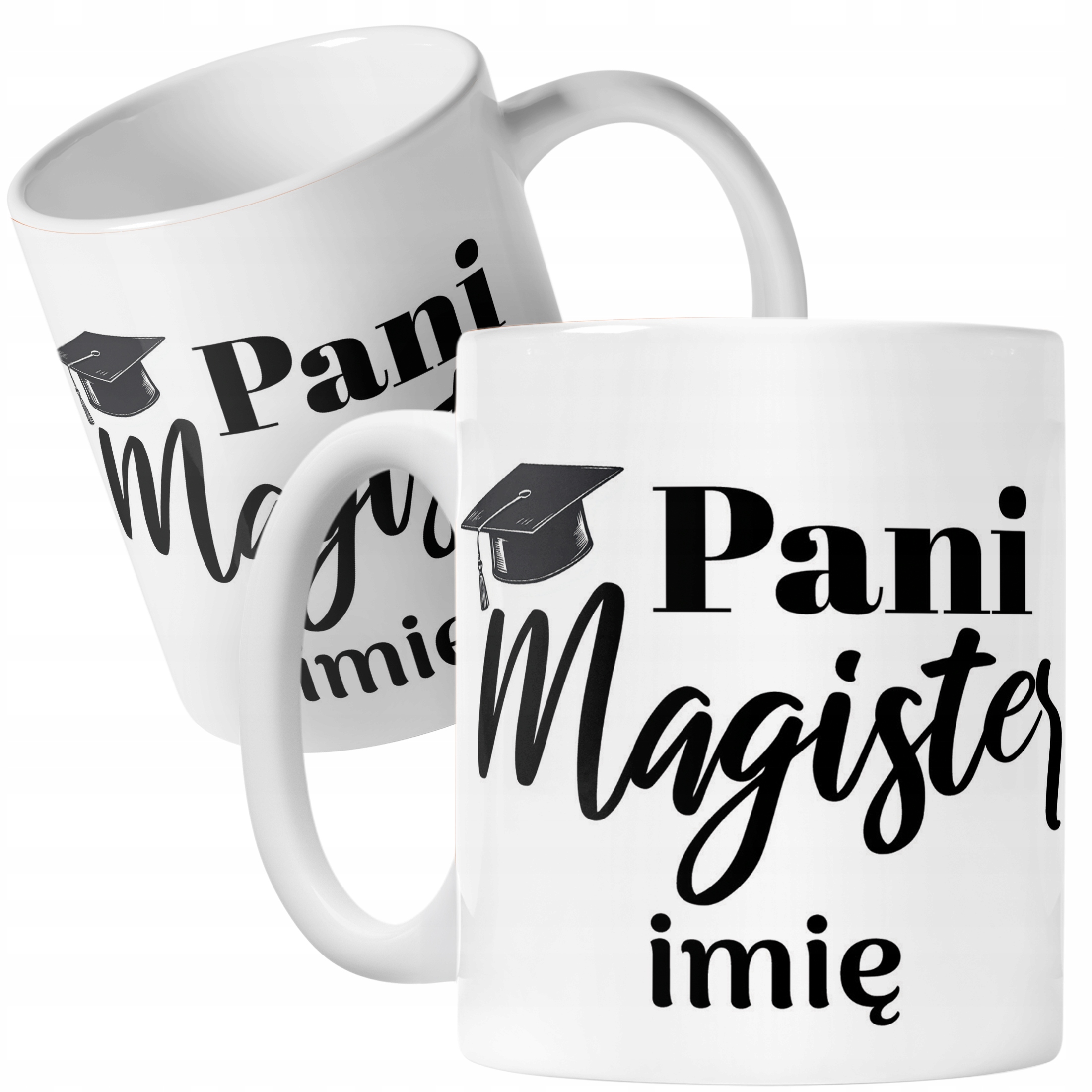 Kubek Ceramiczny Personalizowany Pani Magister Prezent Upominek