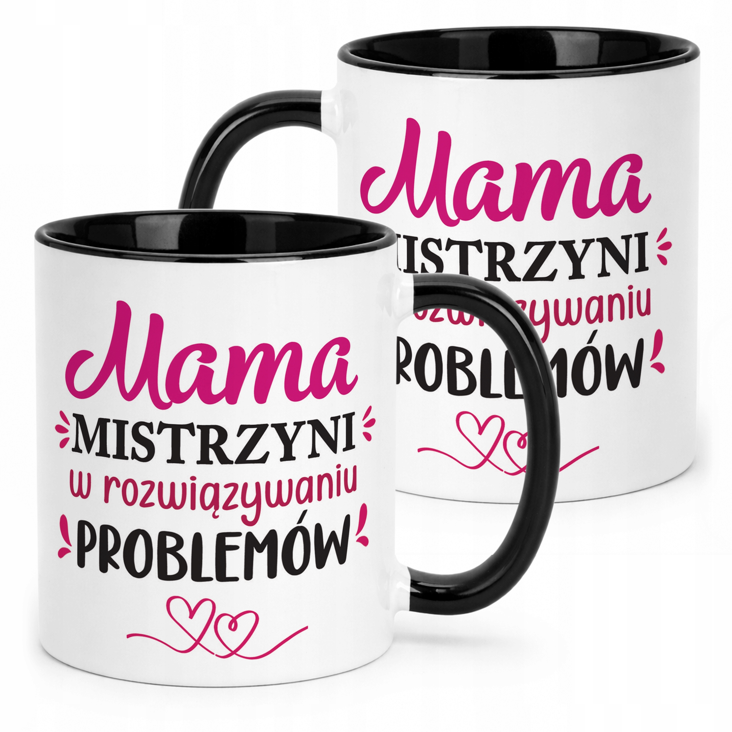 Kubek Czarny Dzień Matki Dla Mamy Prezent Upominek Mistrzyni Mama