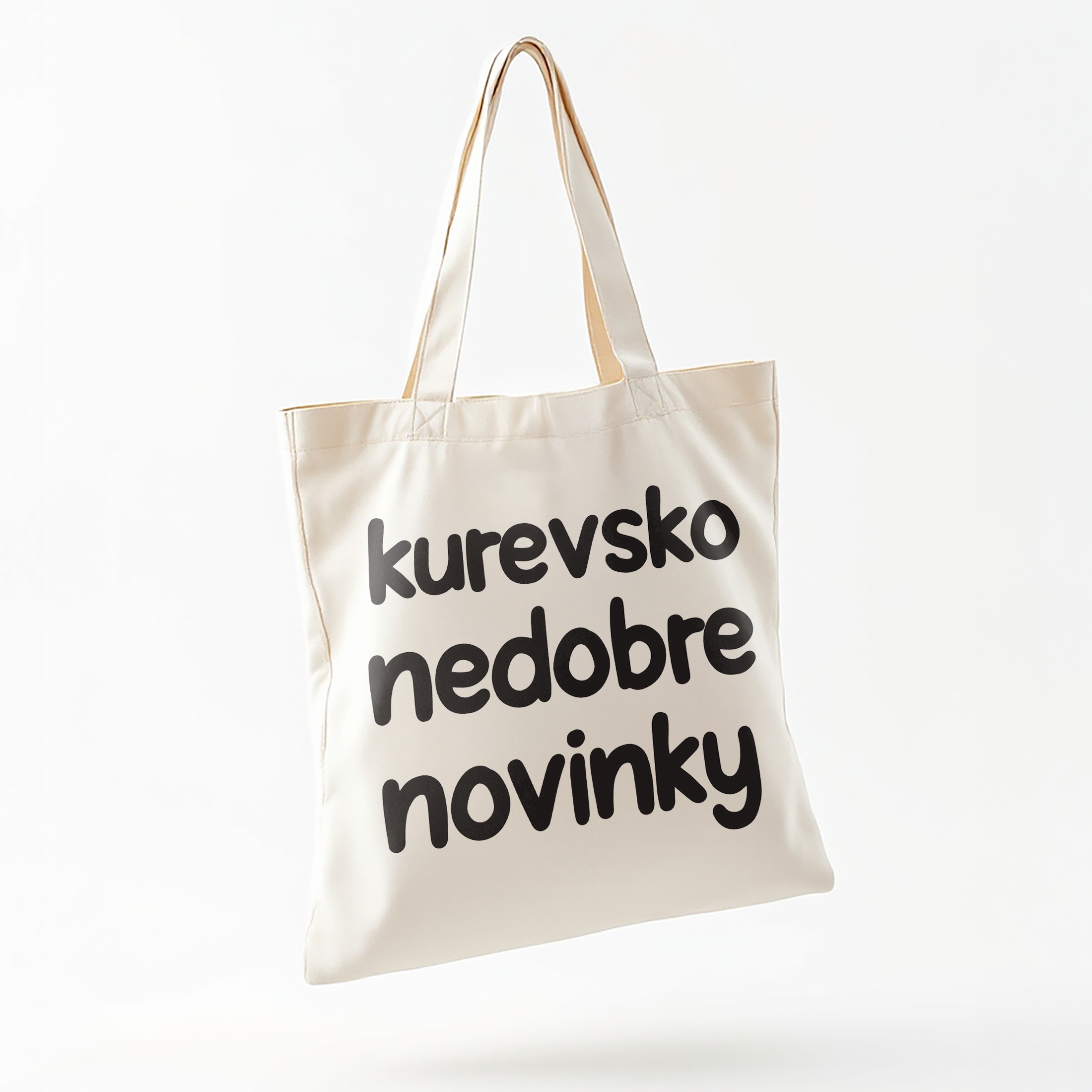 Torba bawełniana na zakupy Ku**vsko Nedobre Novinky Zabawny Prezent