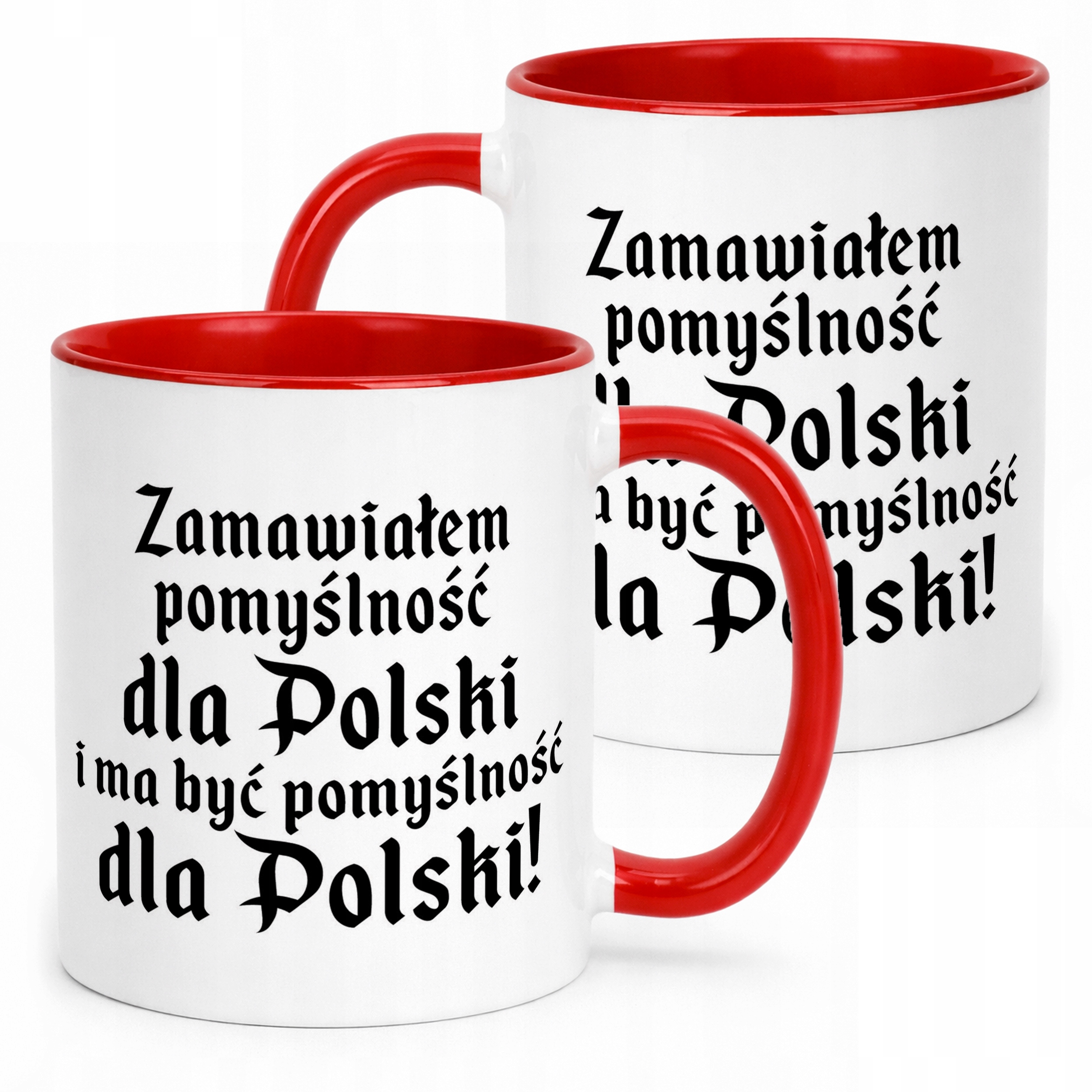 Kubek ceramiczny 1670 Zamawiałem Pomyślność Dla Polski Jakub Prezent