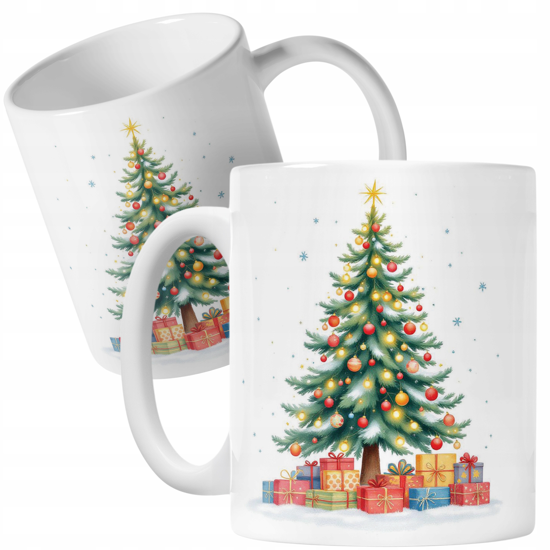 Kubek Ceramiczny Świąteczny Boże Narodzenie Mikołajki Prezent Upominek