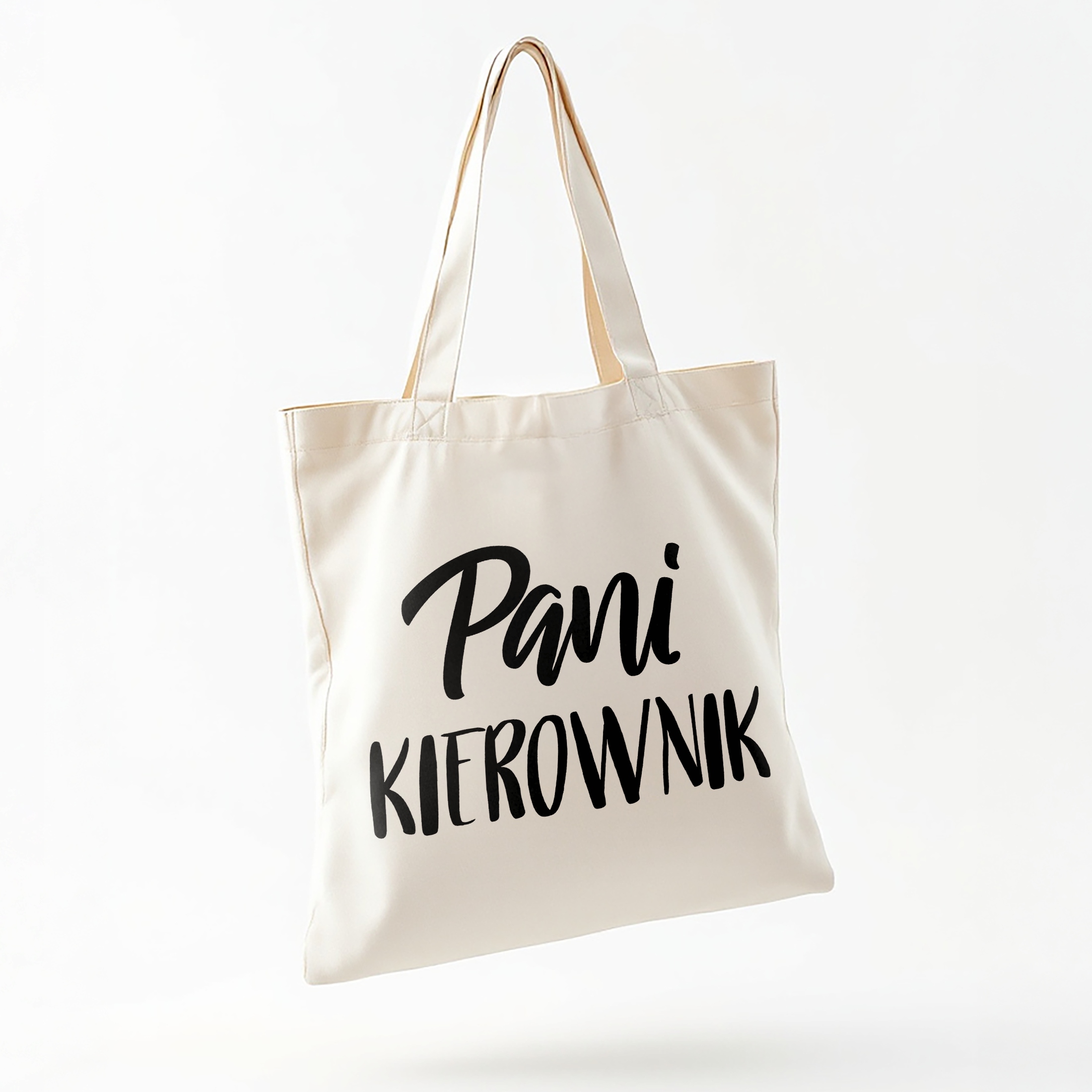 Torba bawełniana na zakupy Pani Kierownik Zabawny Prezent