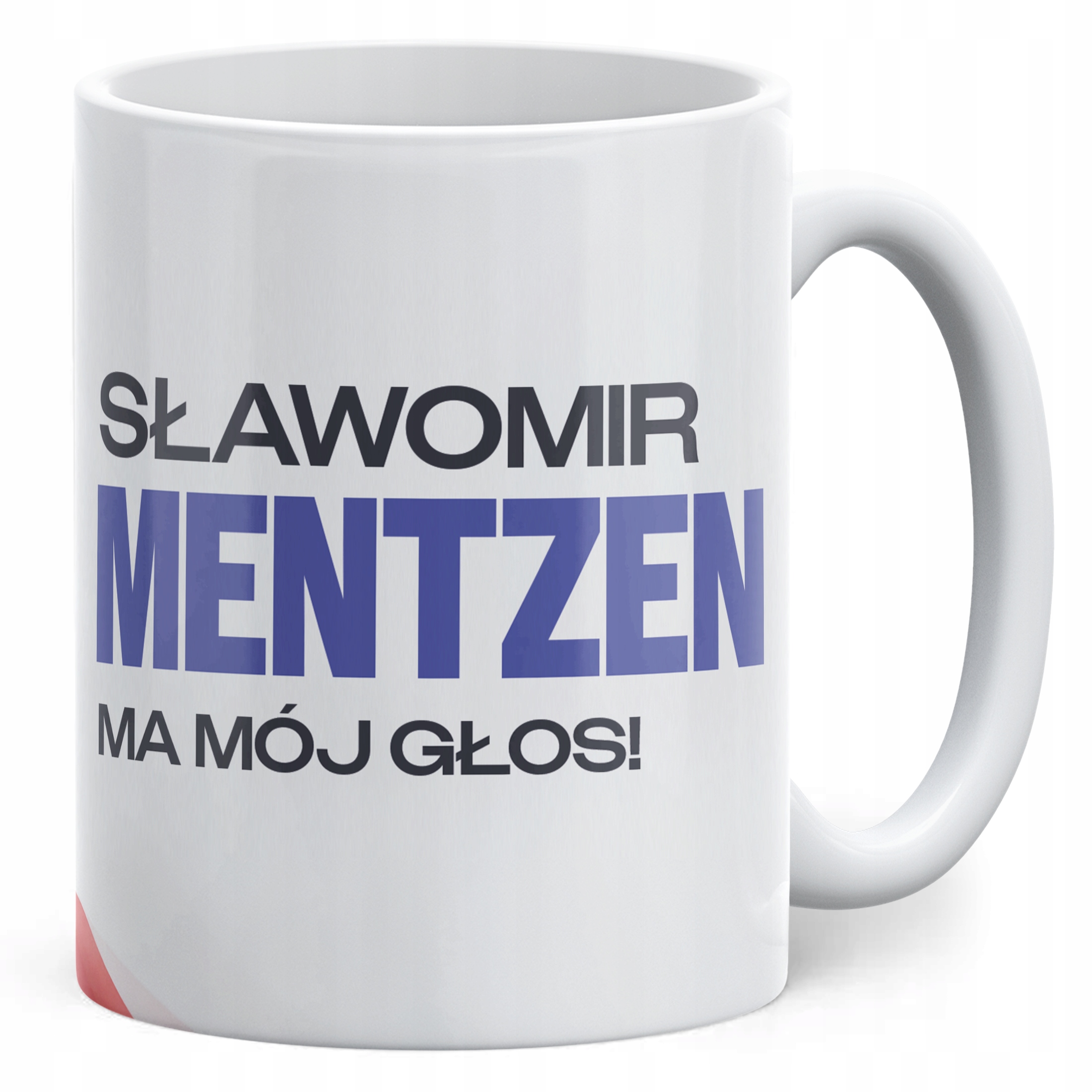 Kubek ceramiczny Sławomir Mentzen Ma Mój Głos #Mentzen2025 Konfederacja