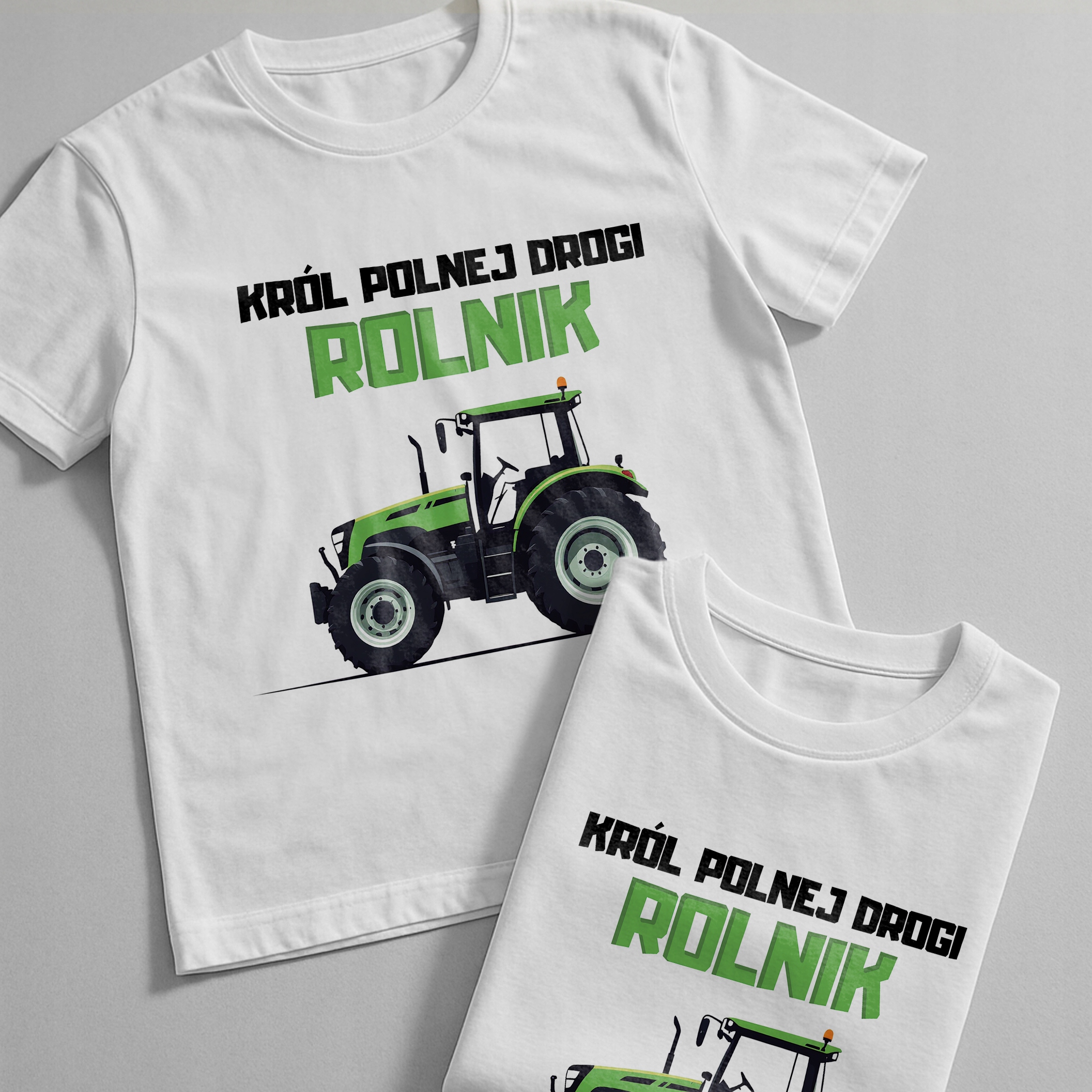 Koszulka biała męska Dla Rolnika Zabawny Prezent Upominek