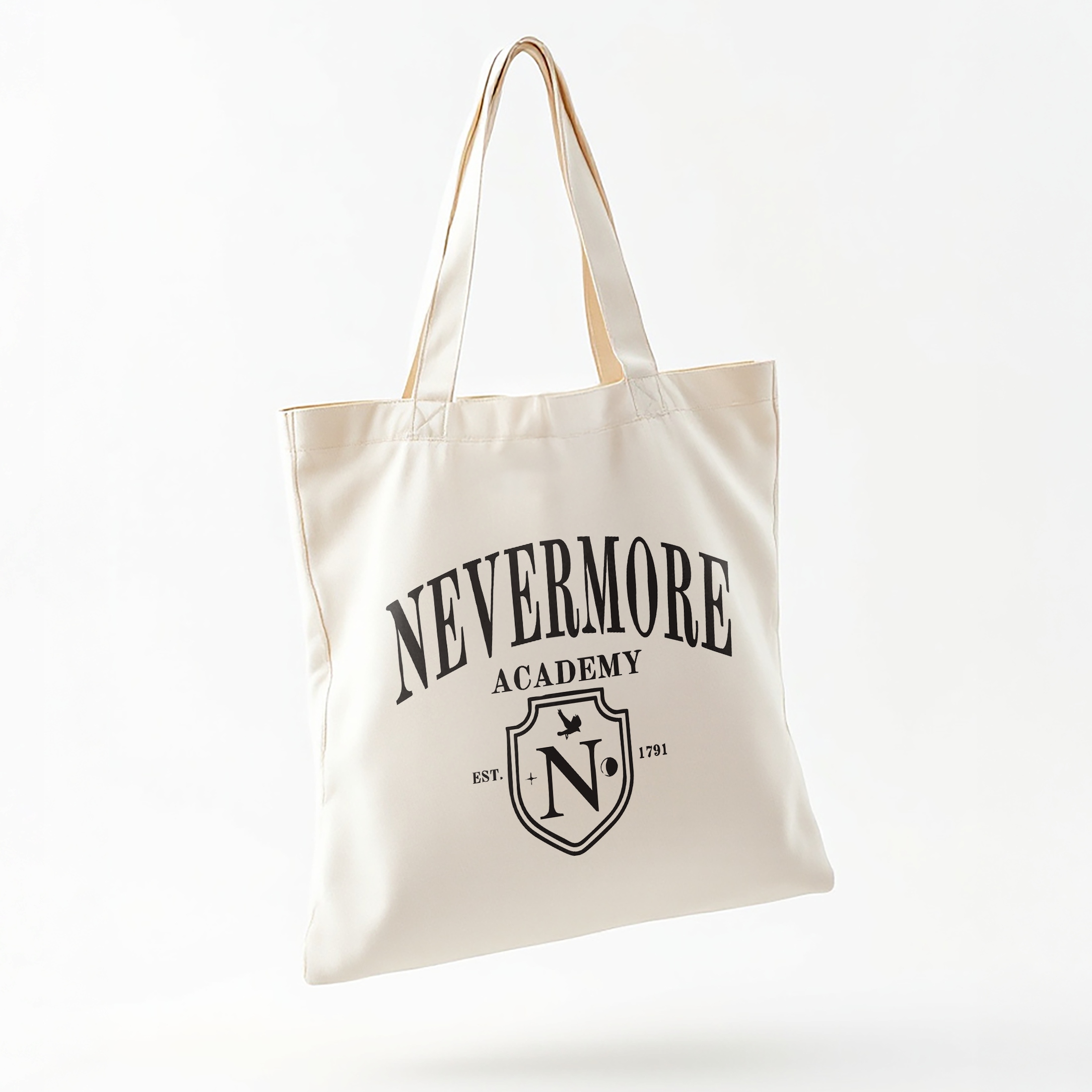 Torba bawełniana na zakupy Wednesday Nevermore Dla Fanów Serialu