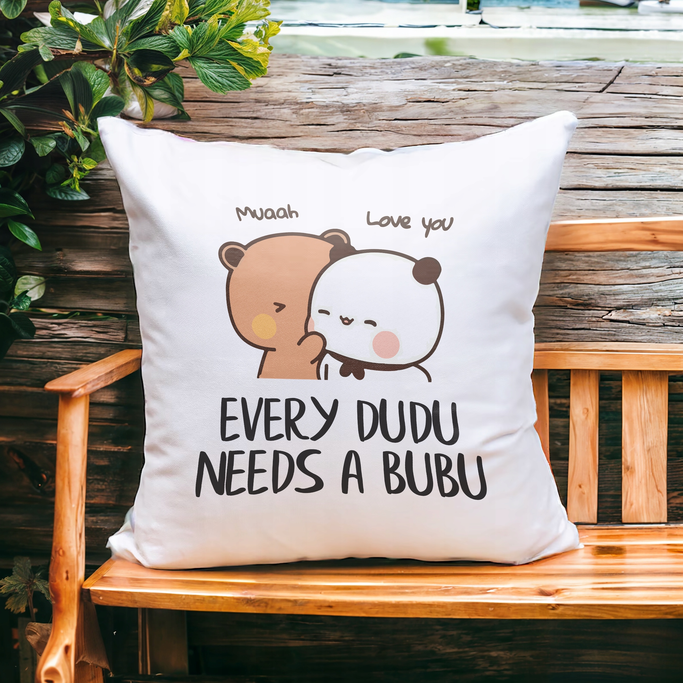 Poduszka na walentynki Bubu i Dudu Dla Party Prezent Upominek