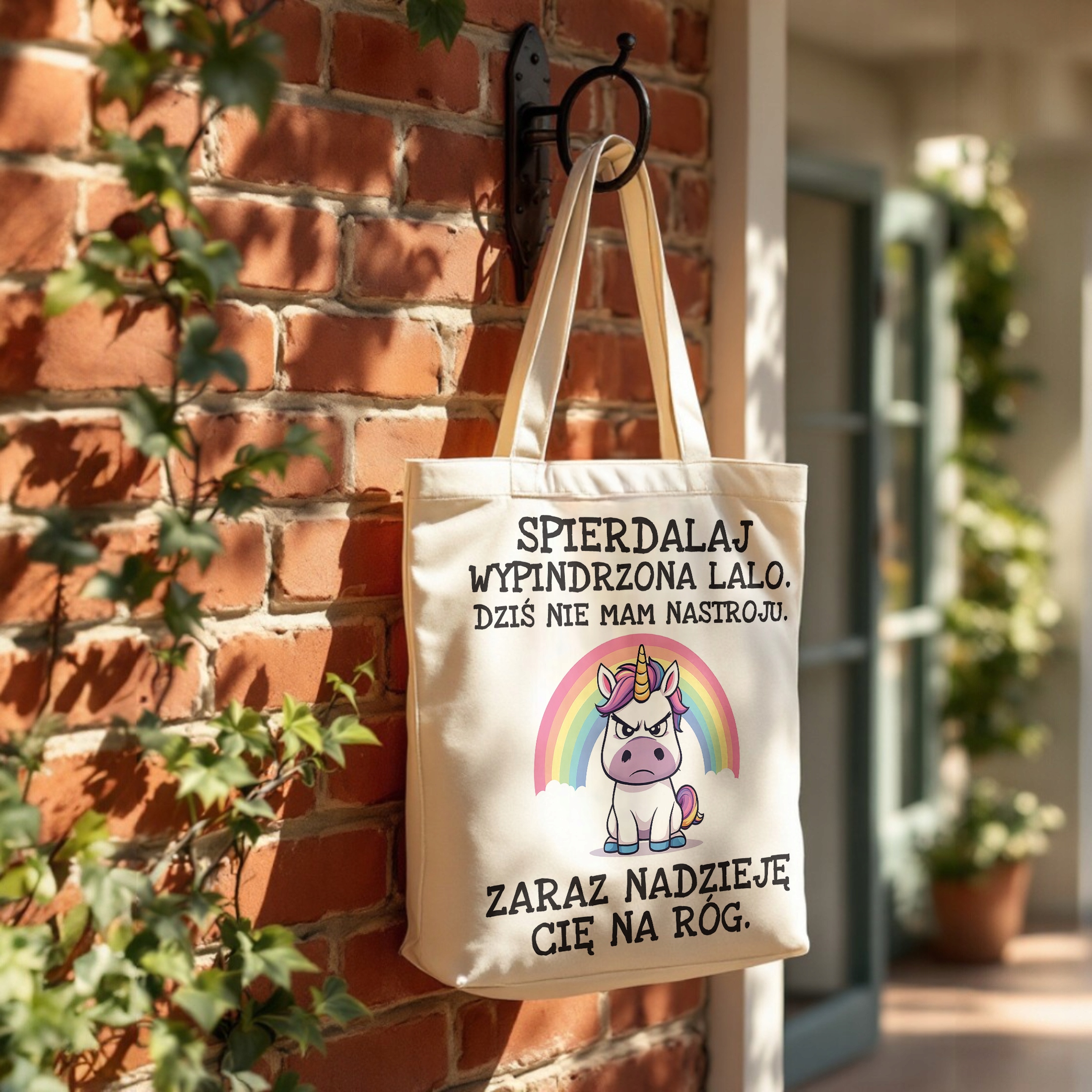 Torba bawełniana premium Spie***laj Wypindrzona Lalo Prezent