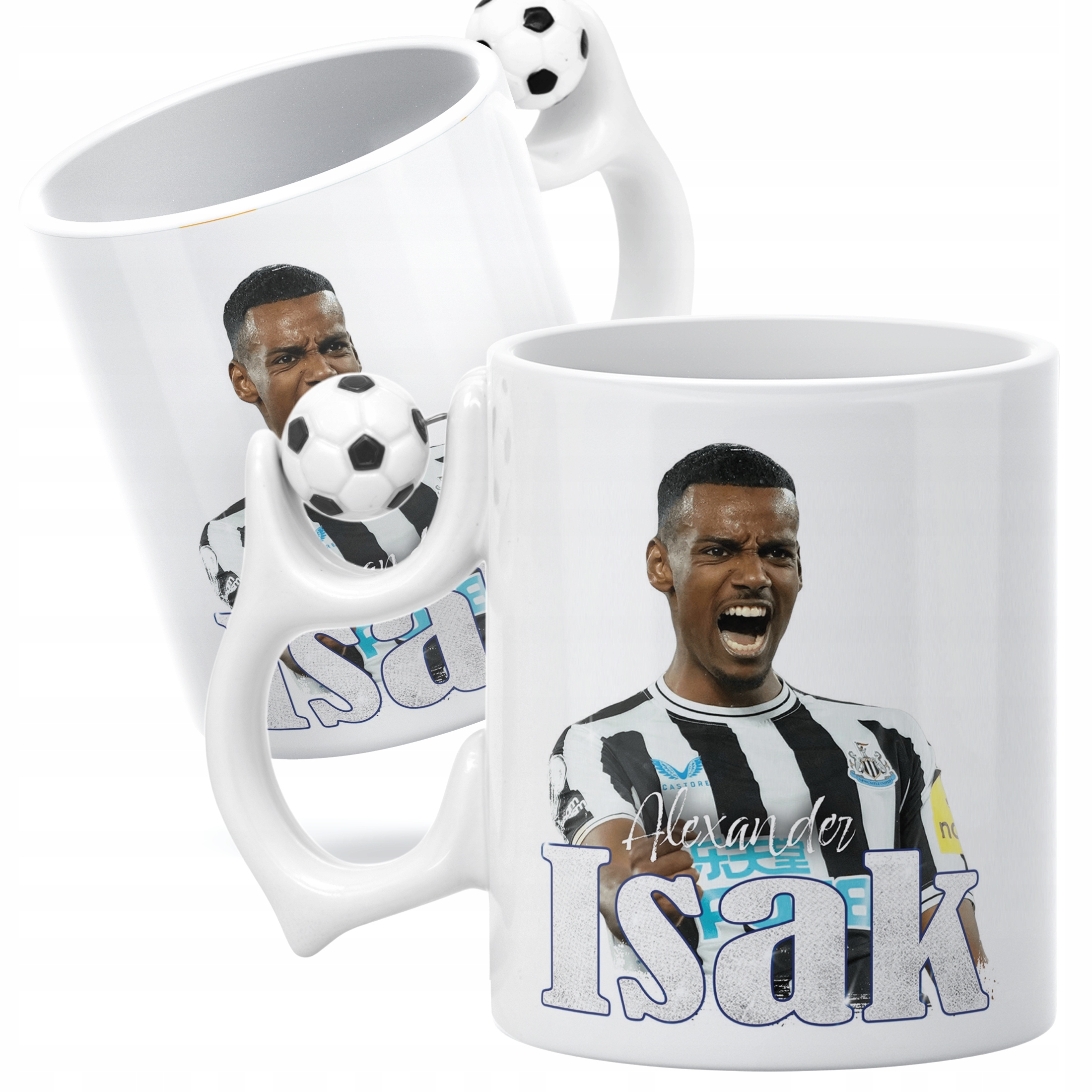 Kubek piłkarski Alexander Isak dla kibiców Newcastle Prezent