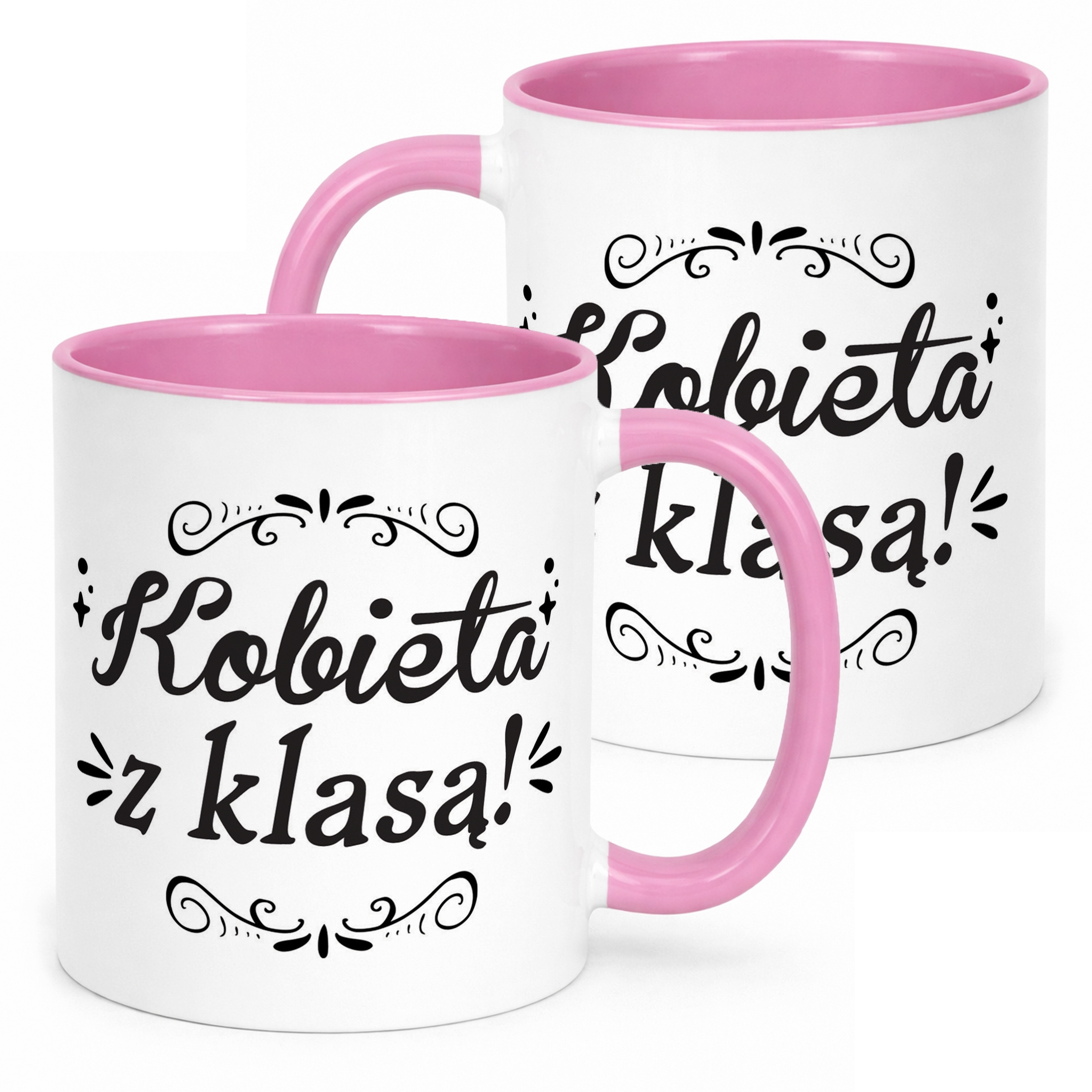 Kubek Różowy Dzień Kobiet Dla Kobiety Dziewczyny Prezent Upominek
