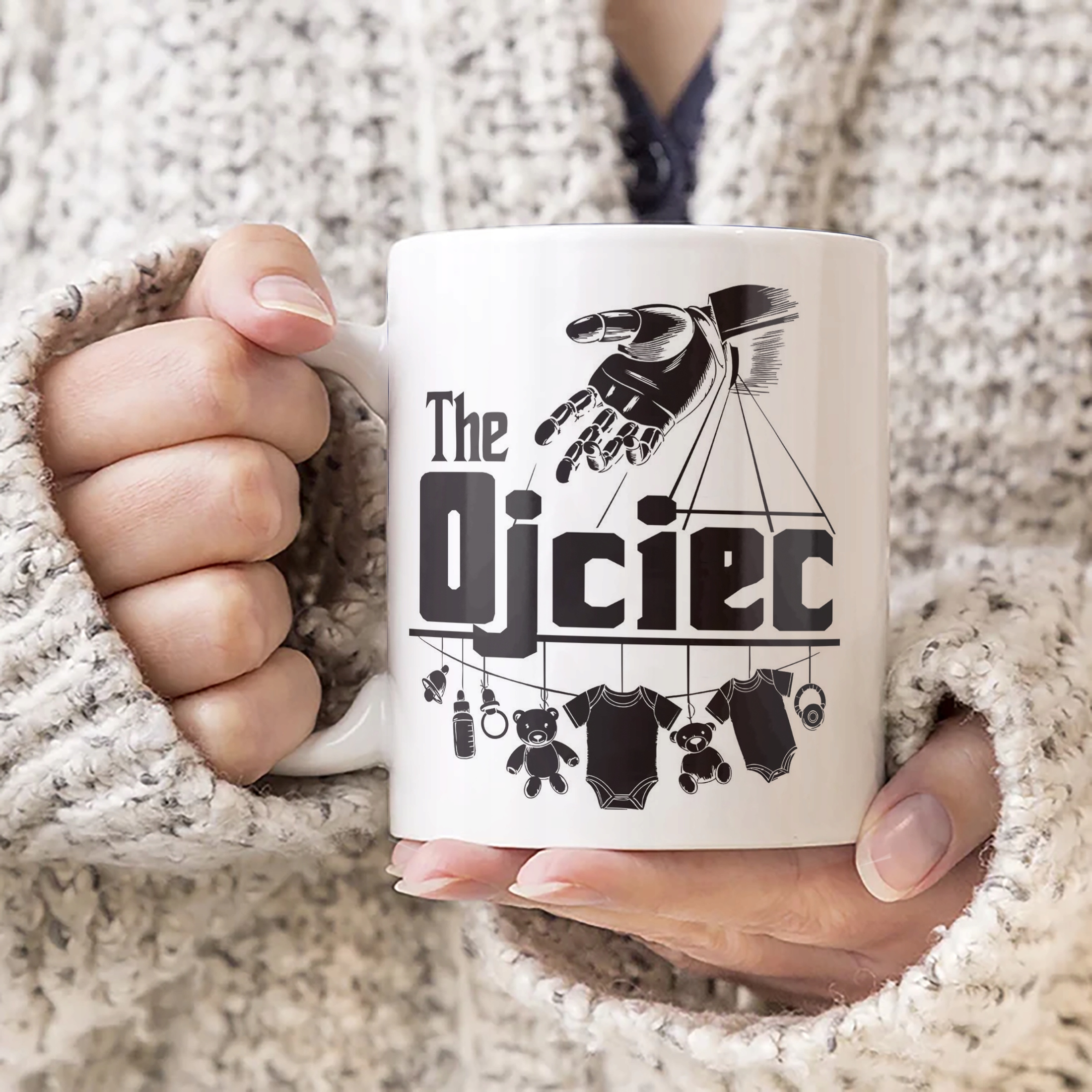 Kubek ceramiczny Dzień Ojca Dla Taty The Ojciec Prezent