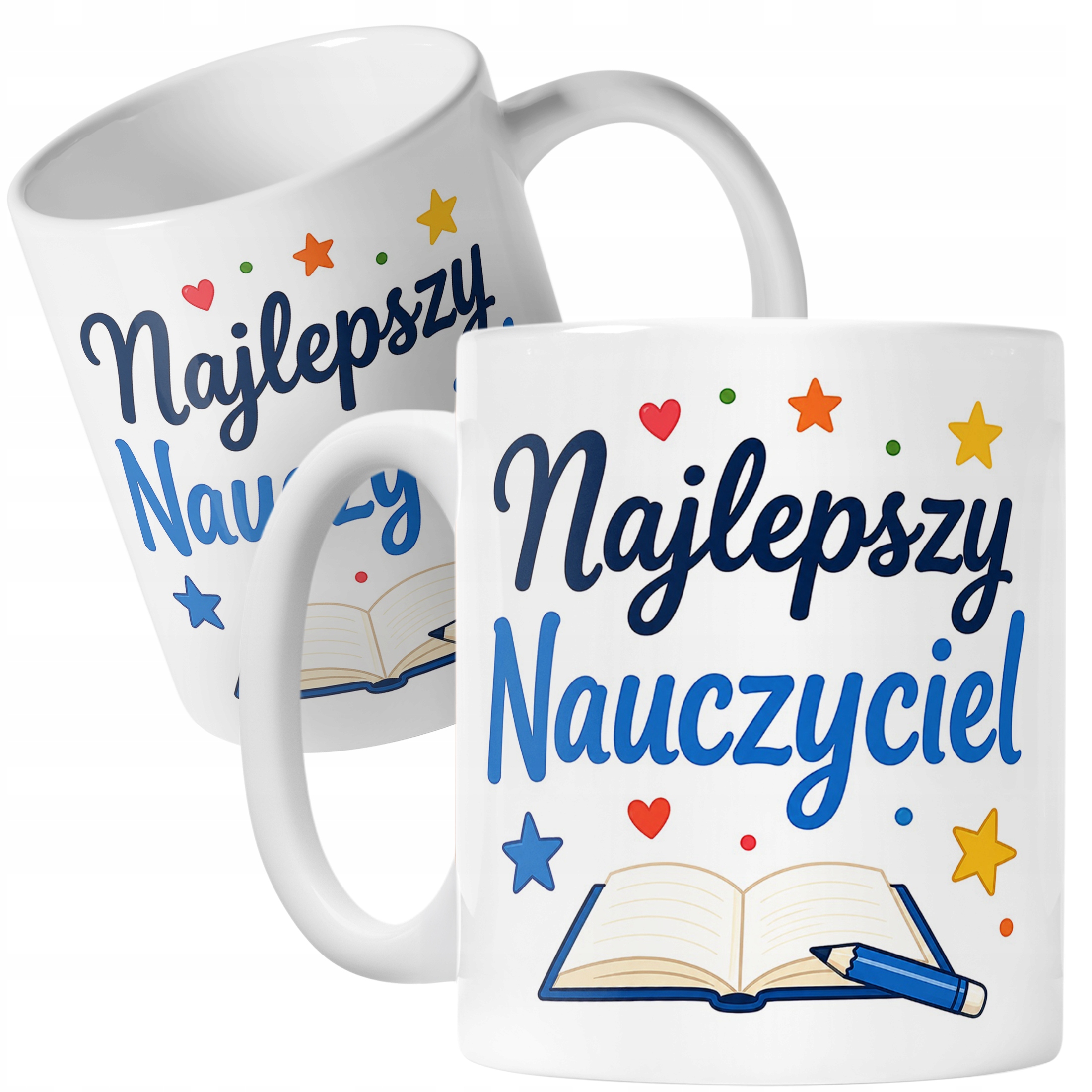 Kubek Dzień Nauczyciela Zakończenie Roku Dla Nauczyciela Prezent Upominek