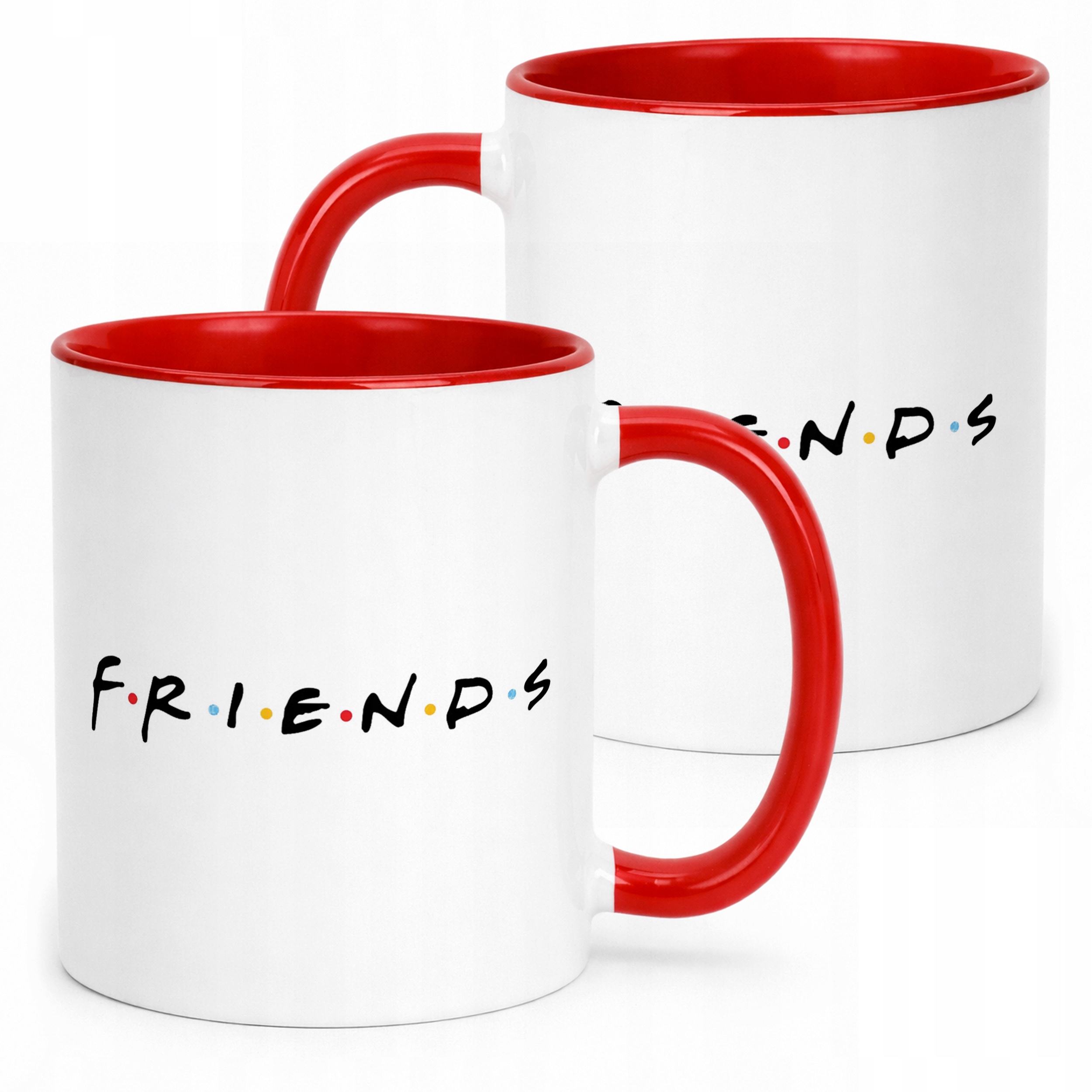 Kubek Czerwony Friends Przyjaciele Dla Fanów Serialu Prezent Upominek