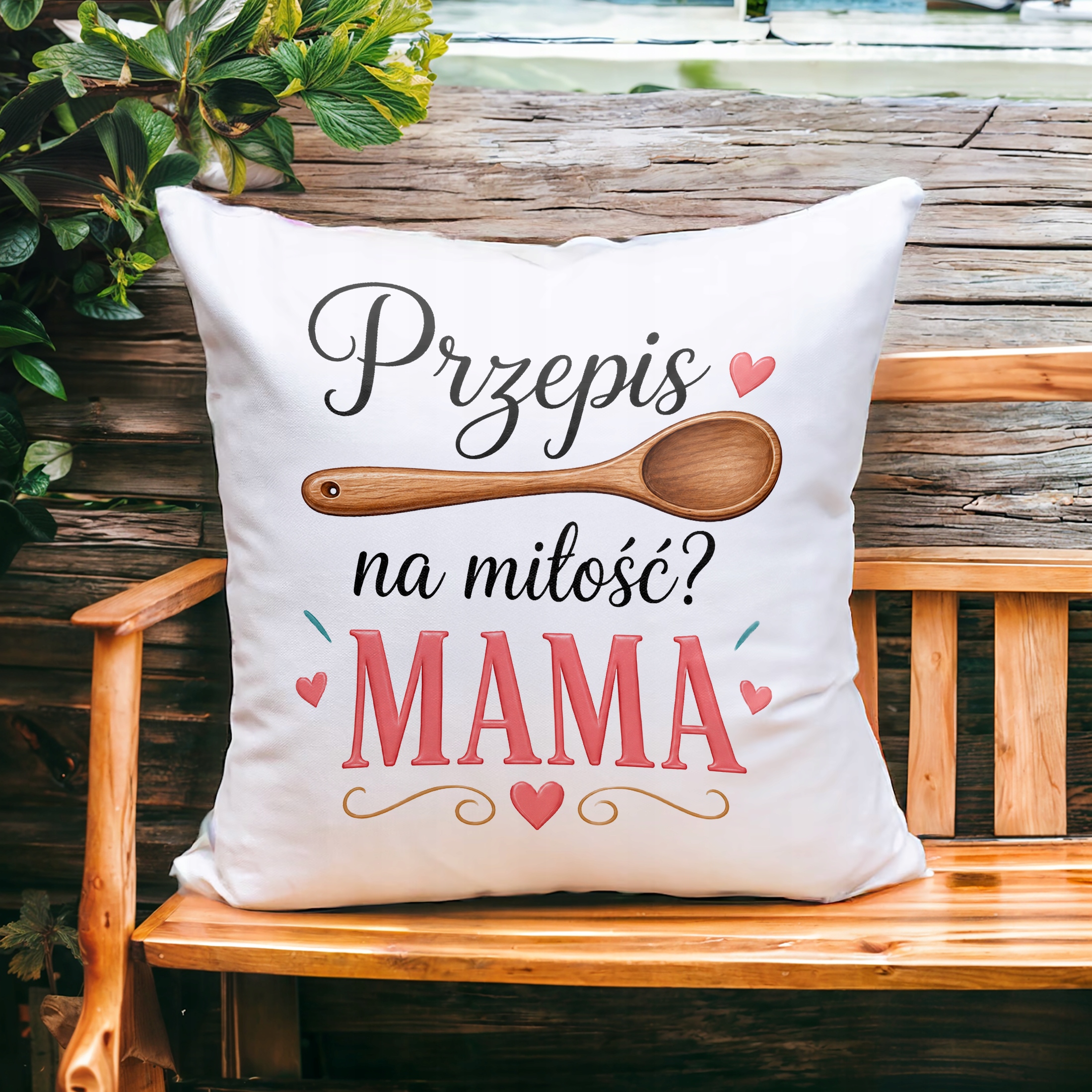Poduszka 38x38cm dla mamy prezent na Dzień Matki idealny upominek dla mamy