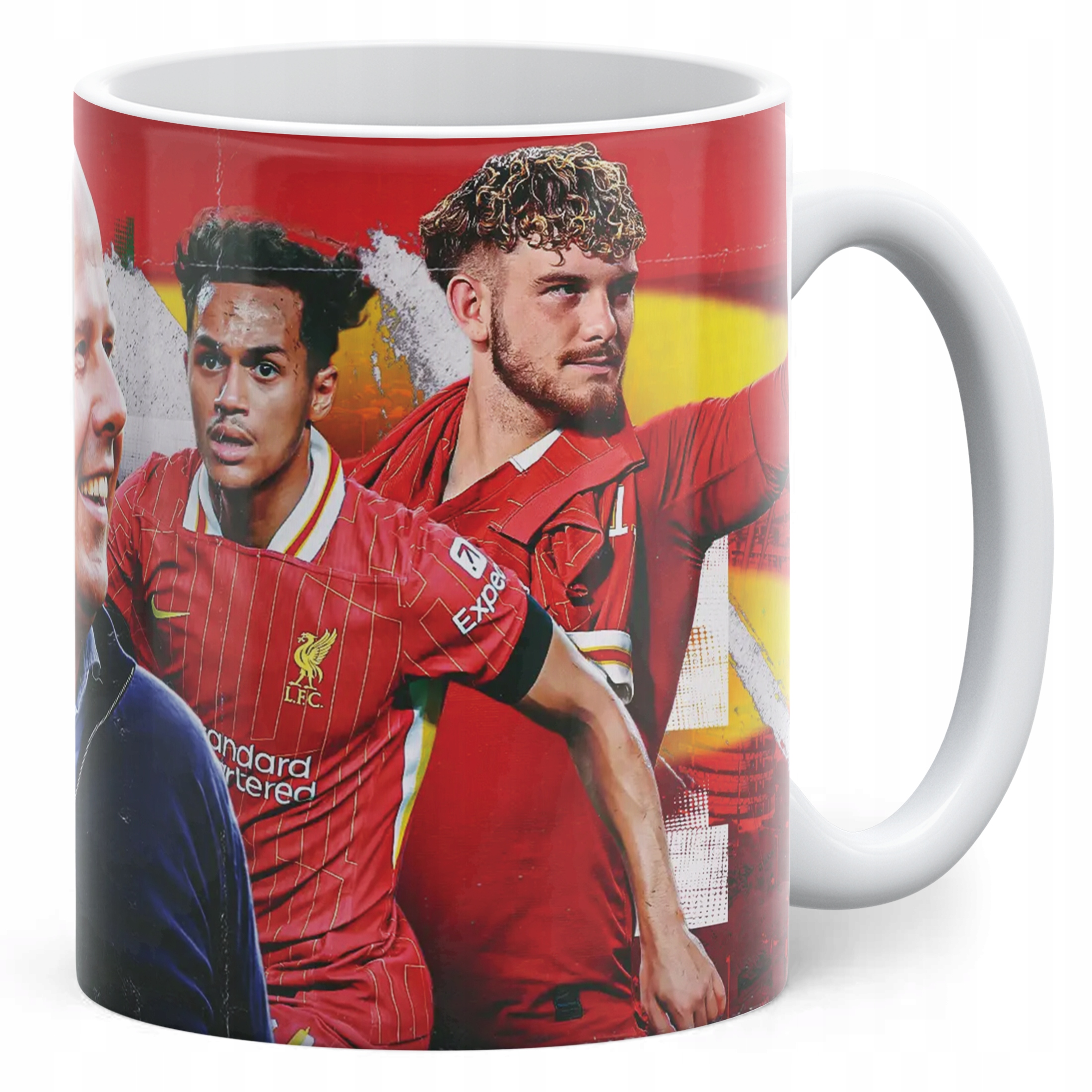 Kubek piłkarze Liverpool i Arne Slot dla fanów Liverpool dla kibica