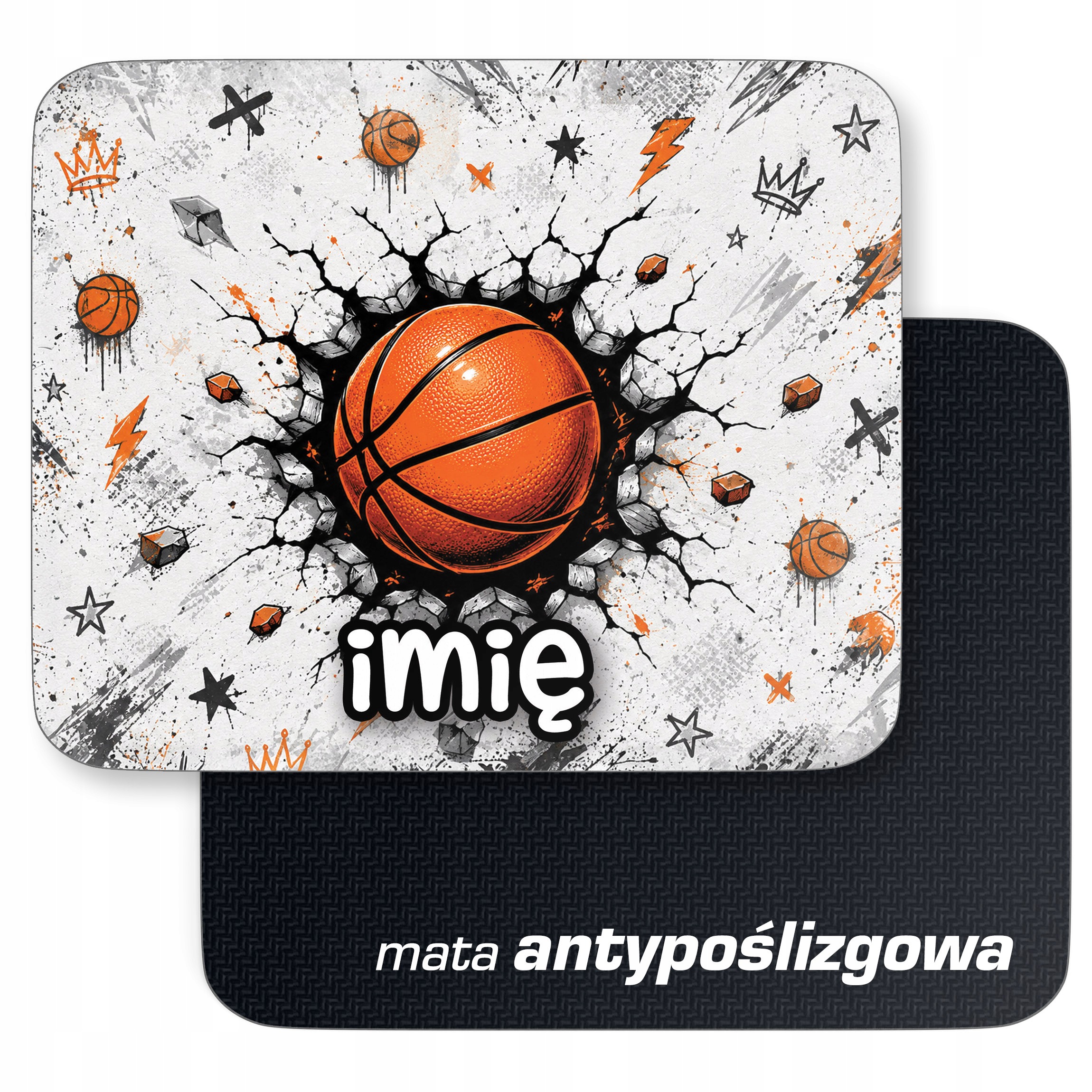 Podkładka pod mysz personalizowana z nadrukiem Koszykówka dla graczy