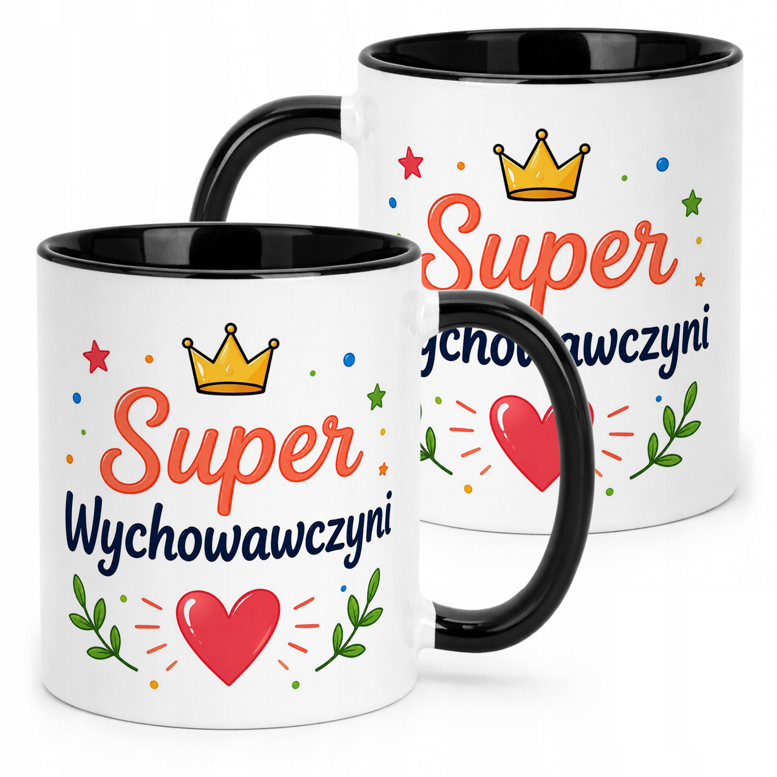 Kubek Czarny Dzień Nauczyciela Dla Wychowawcy Prezent Upominek
