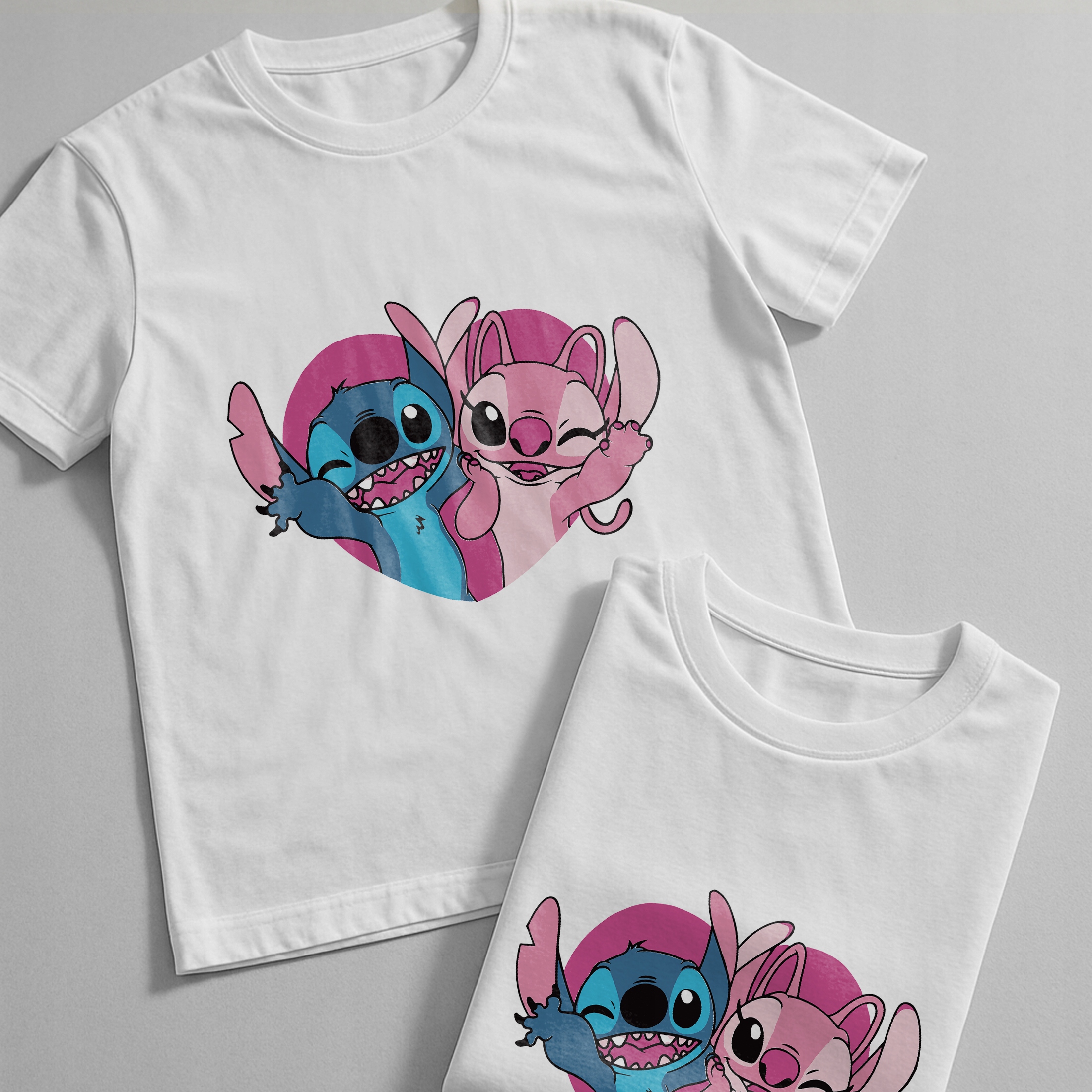 Koszulka biała dziecięca Stitch Lilo i Stich Dla Fanów