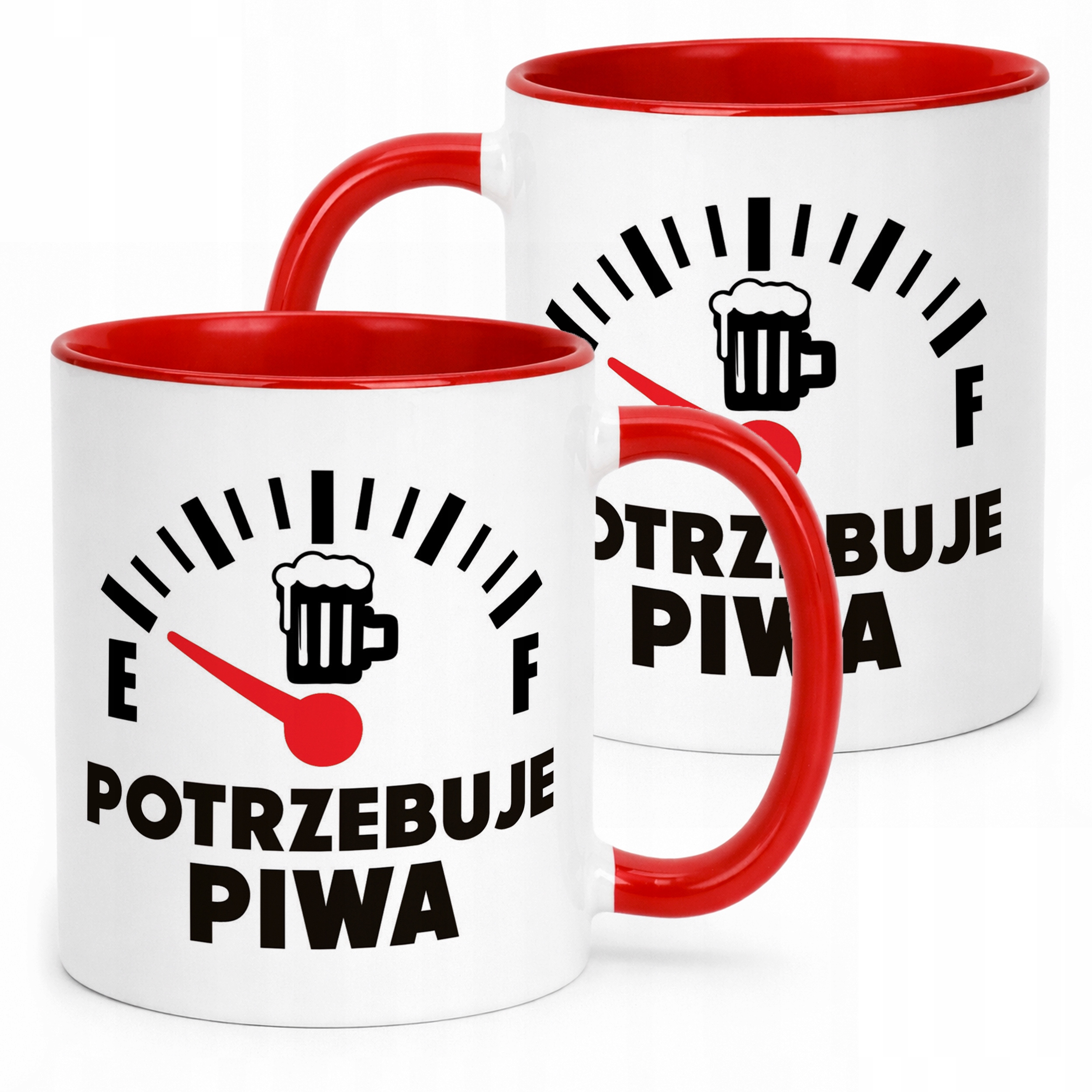 Kubek Czerwony Nie Jestem Urocza Śmieszny Zabawny Prezent