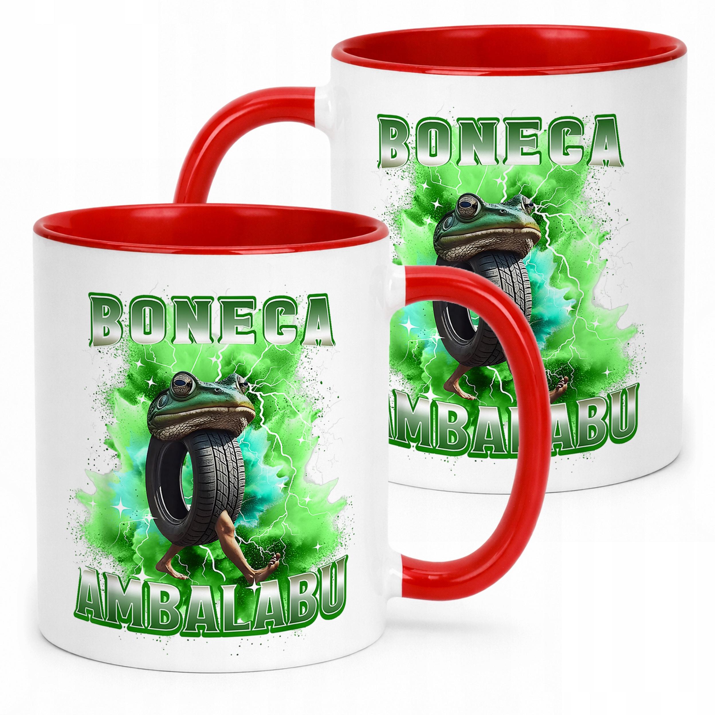Kubek ceramiczny Boneca Ambalabu viral tiktok brainrot mem
