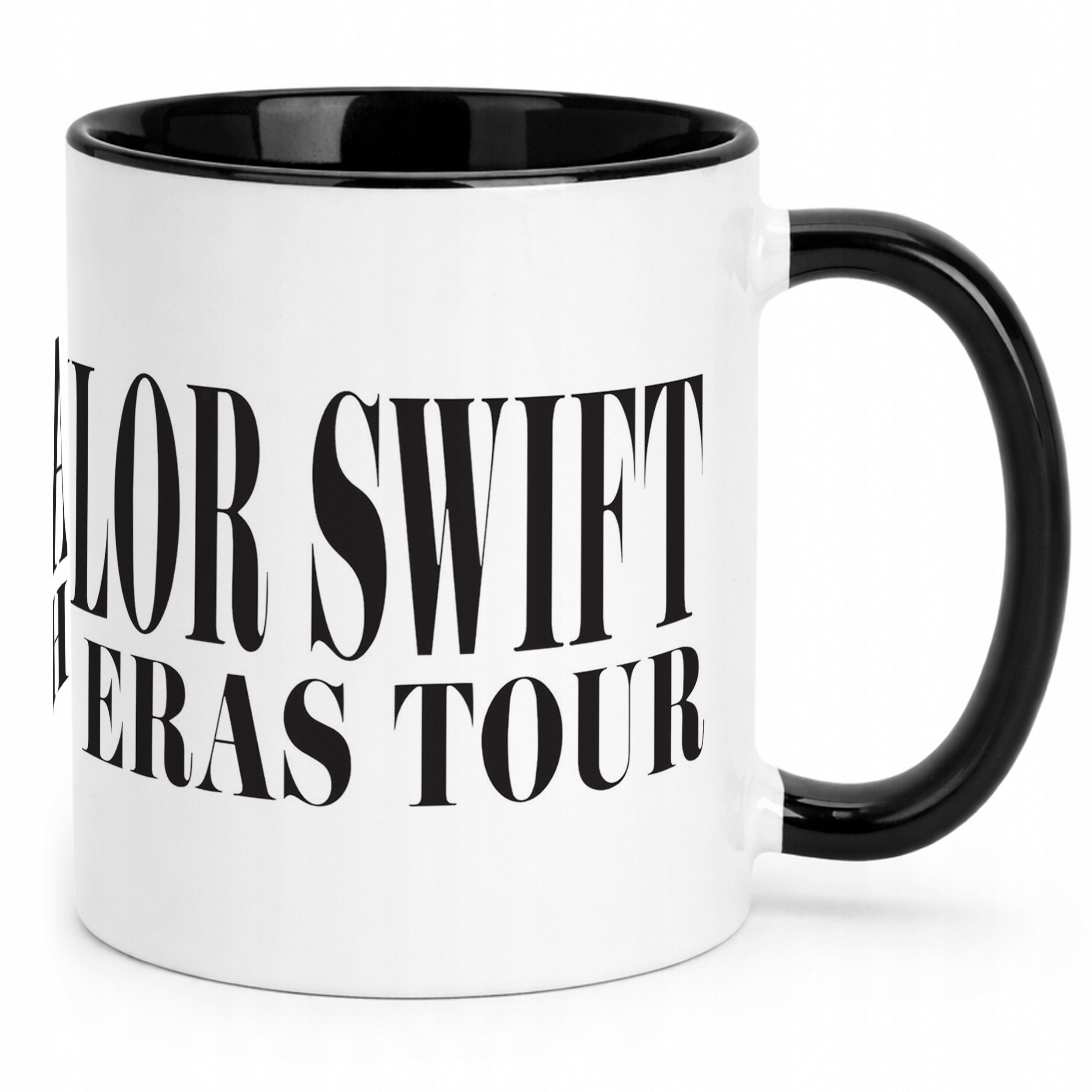 Kubek Czarny Taylor Swift The Eras Tour Dla Fanów Prezent Upominek