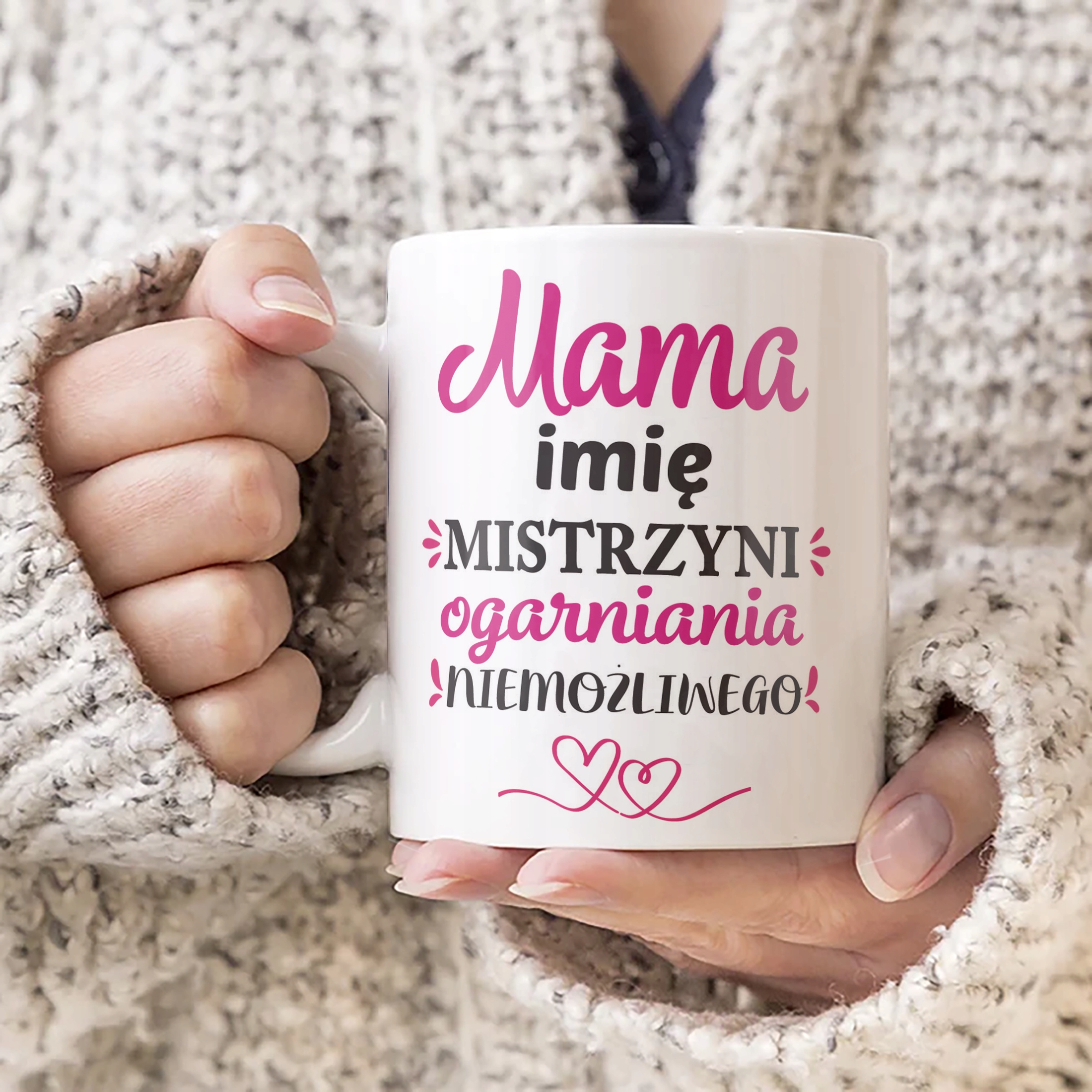 Kubek ceramiczny Personalizowany Dzień Matki Dla Mamy Prezent Upominek