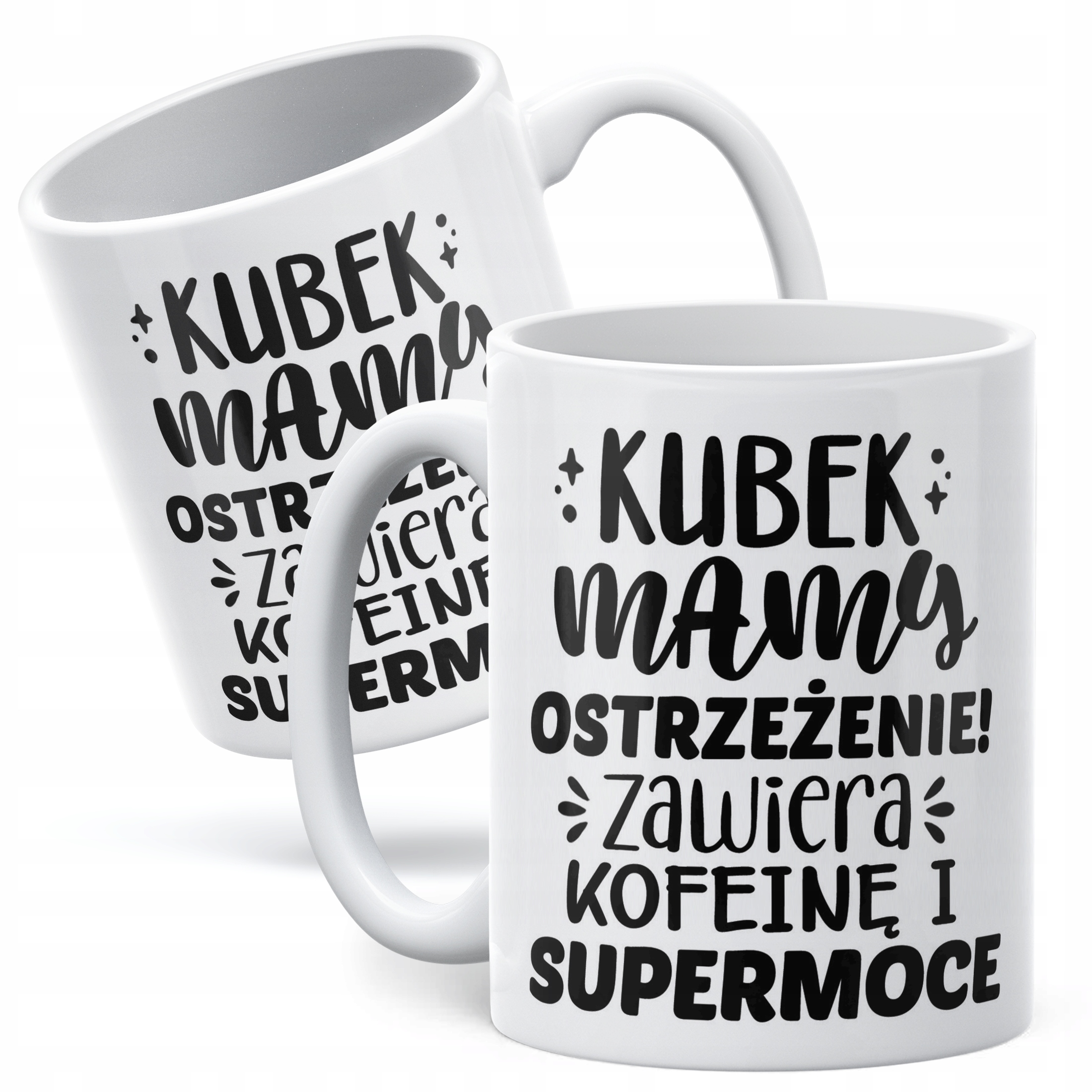 Kubek ceramiczny Dzień Matki Dla Mamy Prezent Kubek Mamy Ostrzeżenie