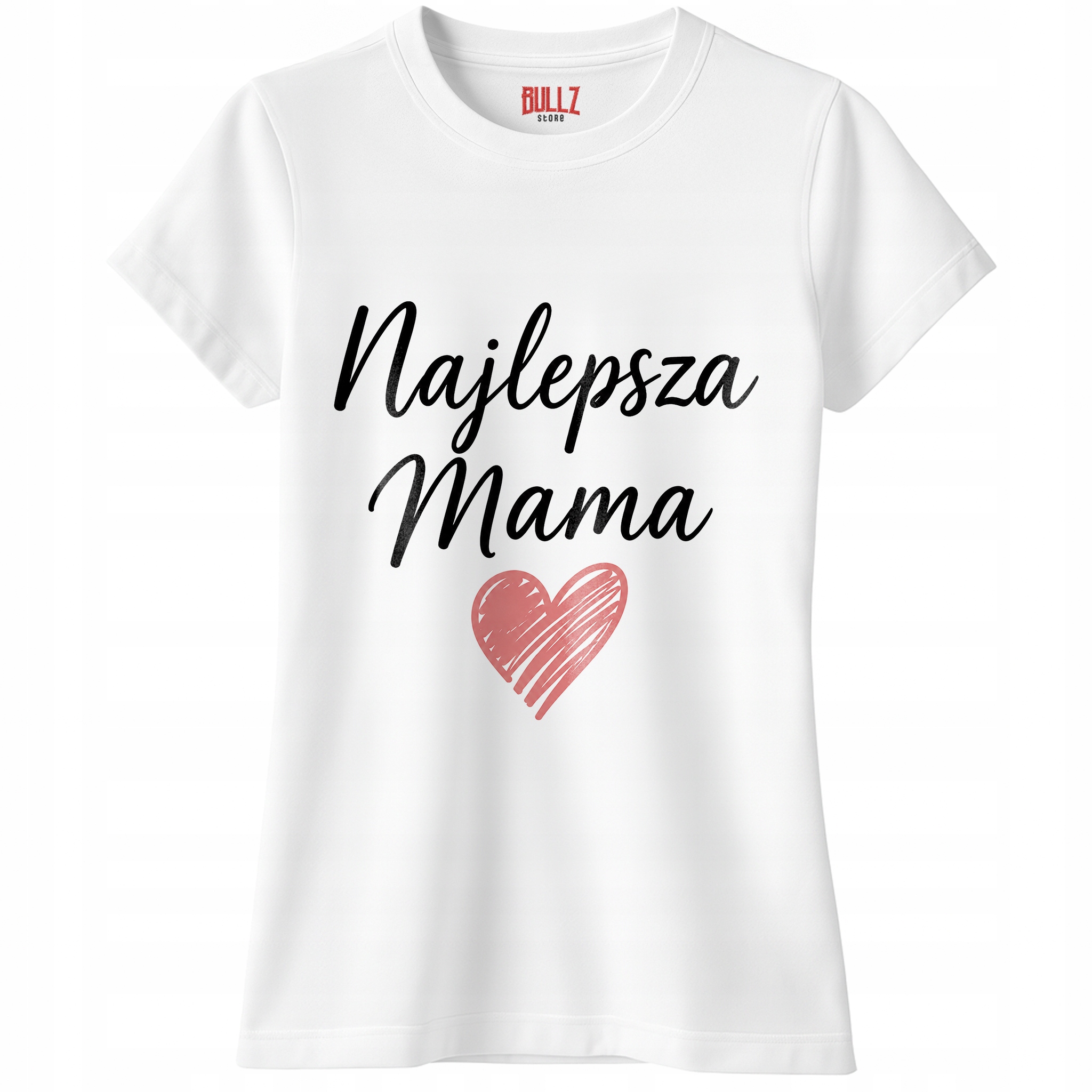 Koszulka biała damska Dzień Matki Dla Mamy Prezent Upominek r. S