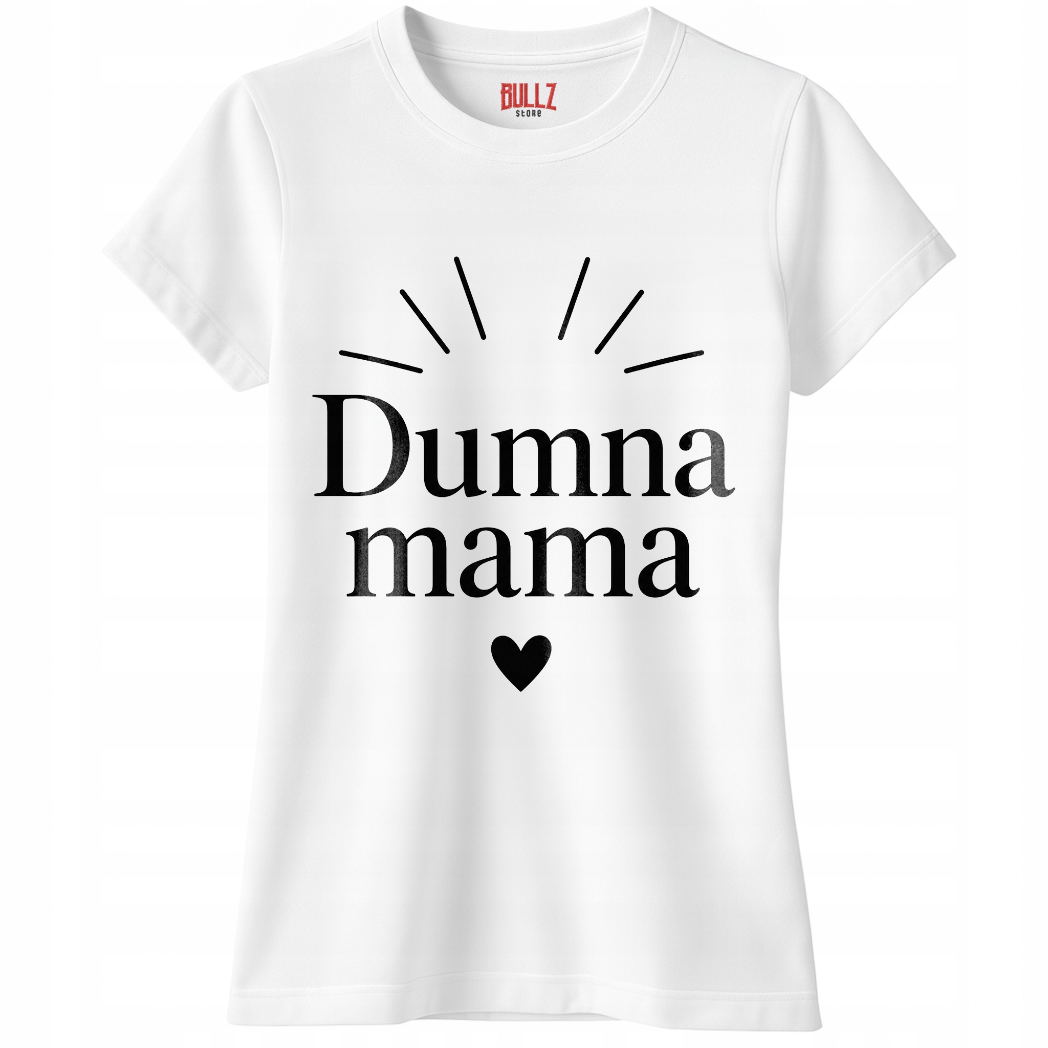 Koszulka biała damska Dzień Matki Dla Mamy Prezent Upominek r. S