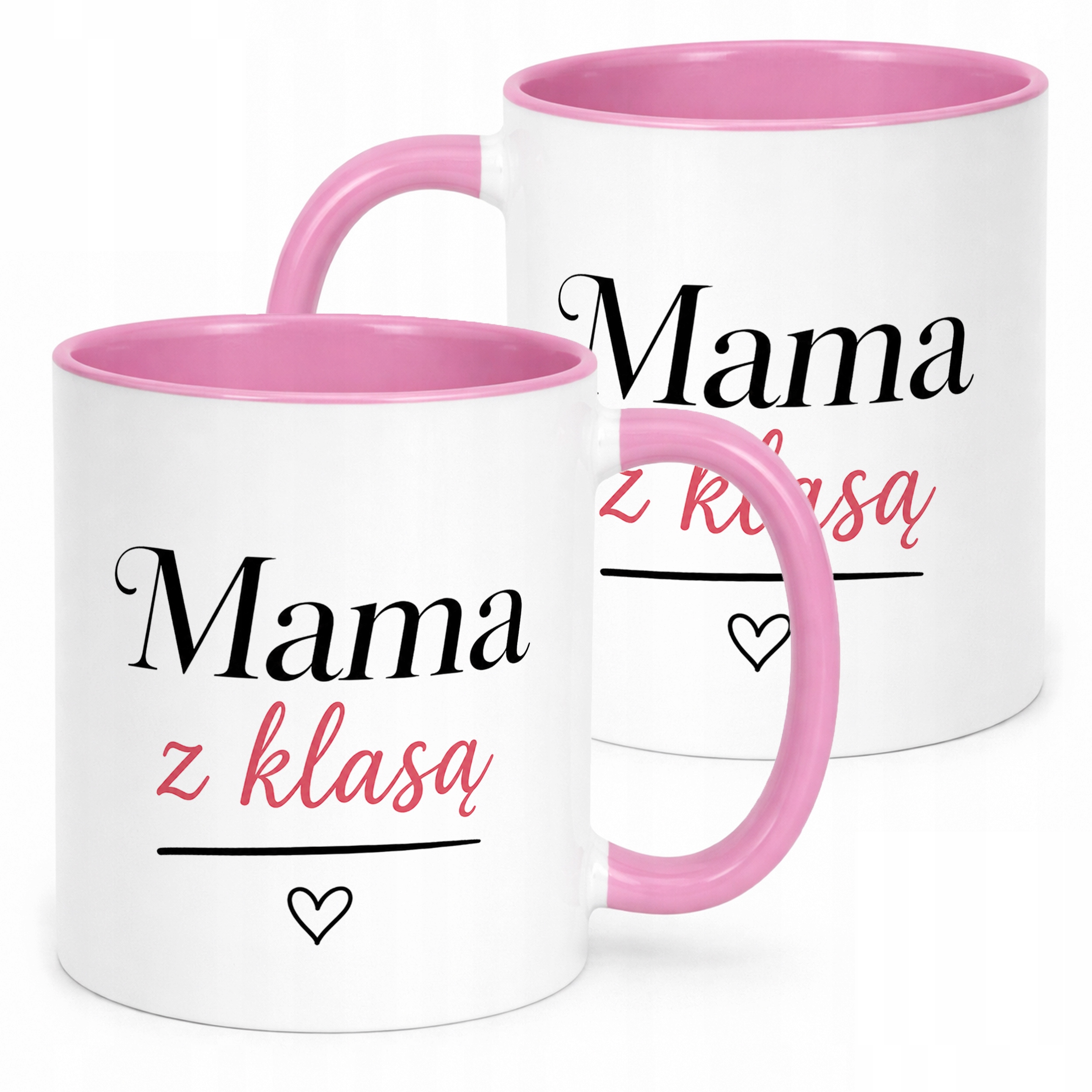 Kubek różowy prezent dla mamy na Dzień Matki wyjątkowy prezent dla mamy
