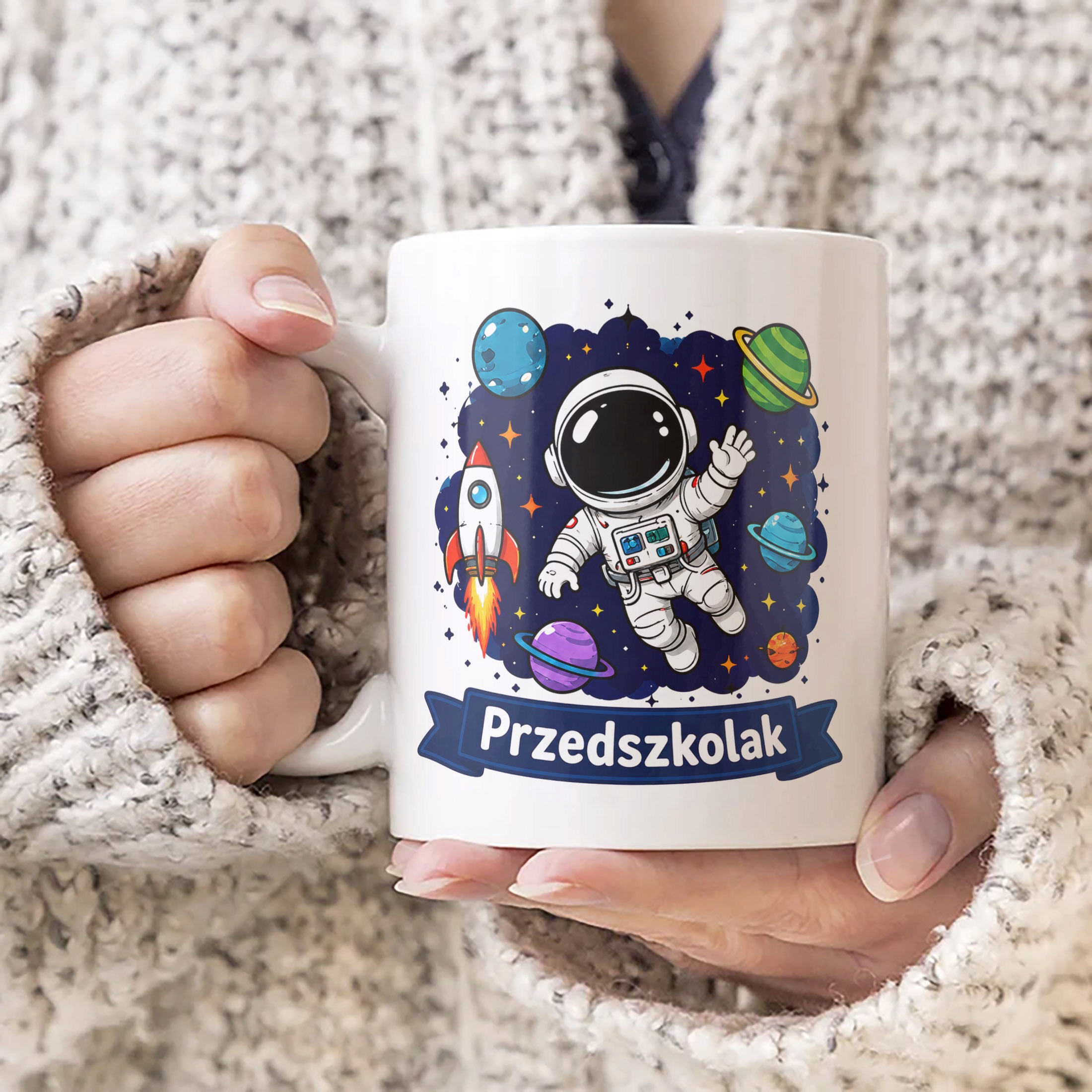 Zestaw Plecak Worek Kubek Z Nadrukiem Przedszkolak Szkoła Dla Dzieci