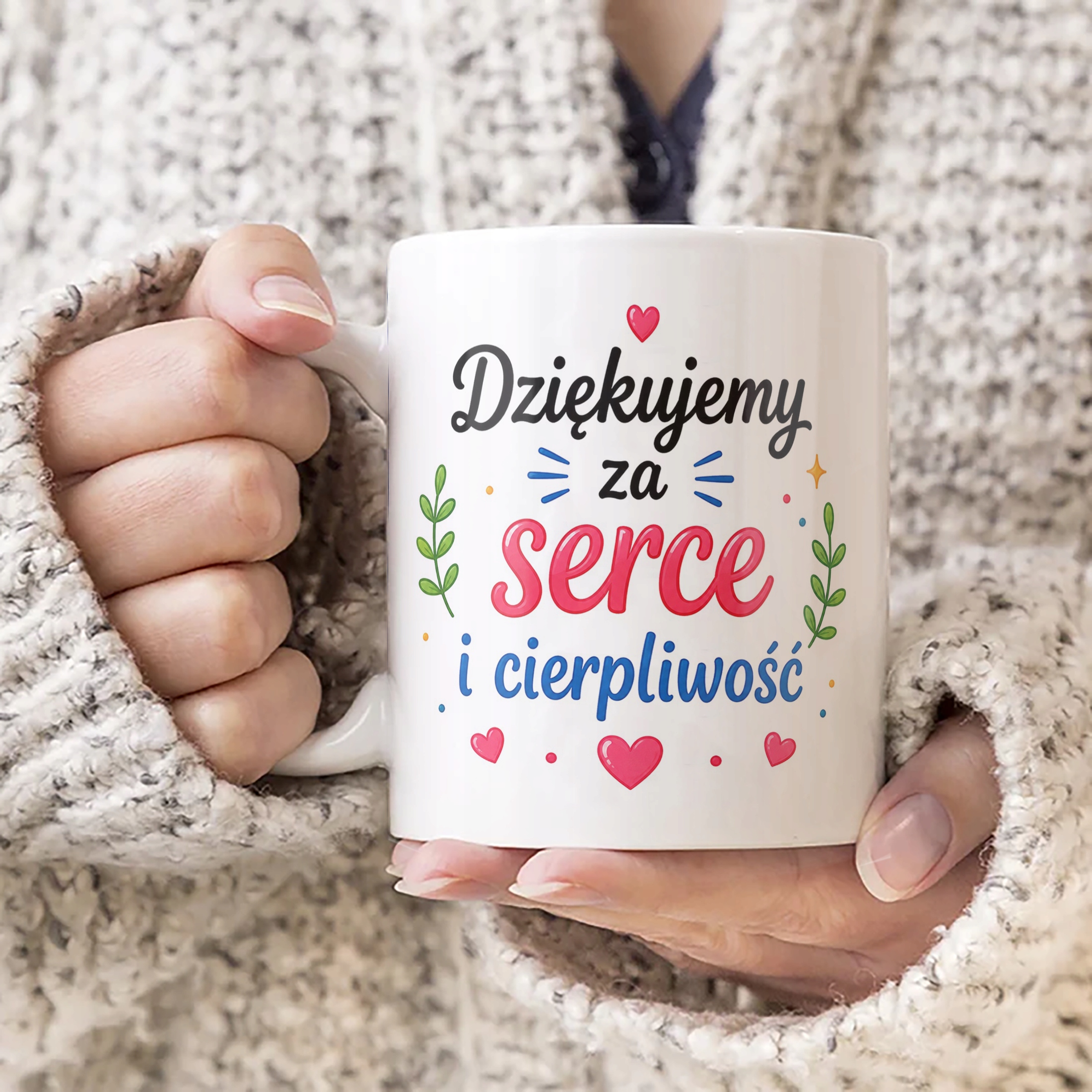 Kubek Dzień Nauczyciela Zakończenie Roku Prezent Upominek Szkoła