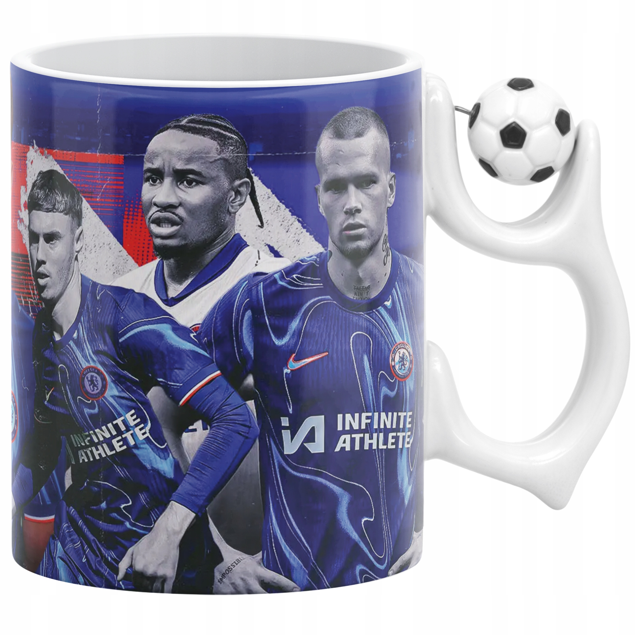Kubek piłkarski zawodnicy Chelsea dla fanów Chelsea dla kibica