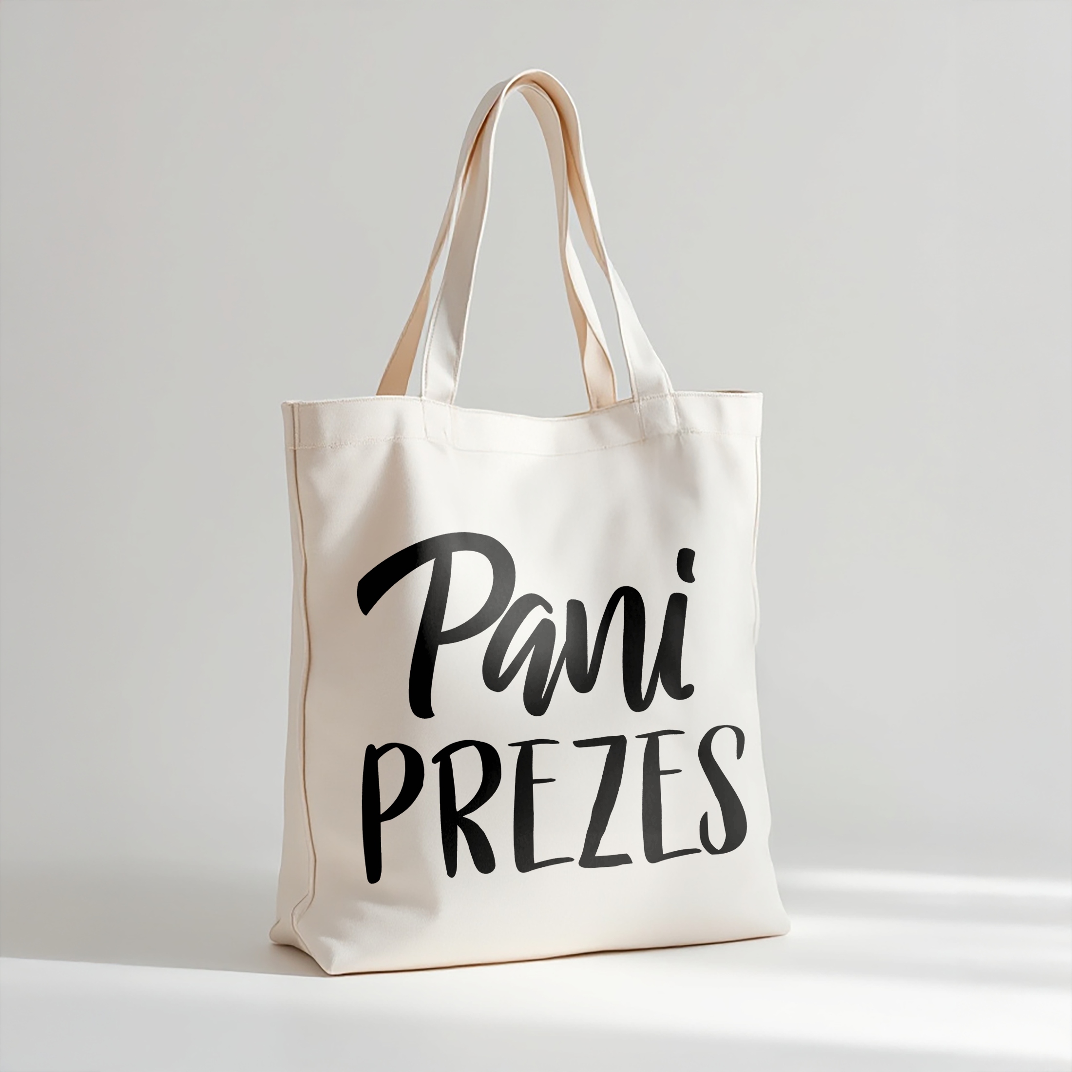 Torba bawełniana premium Pani Prezes Zabawny Prezent