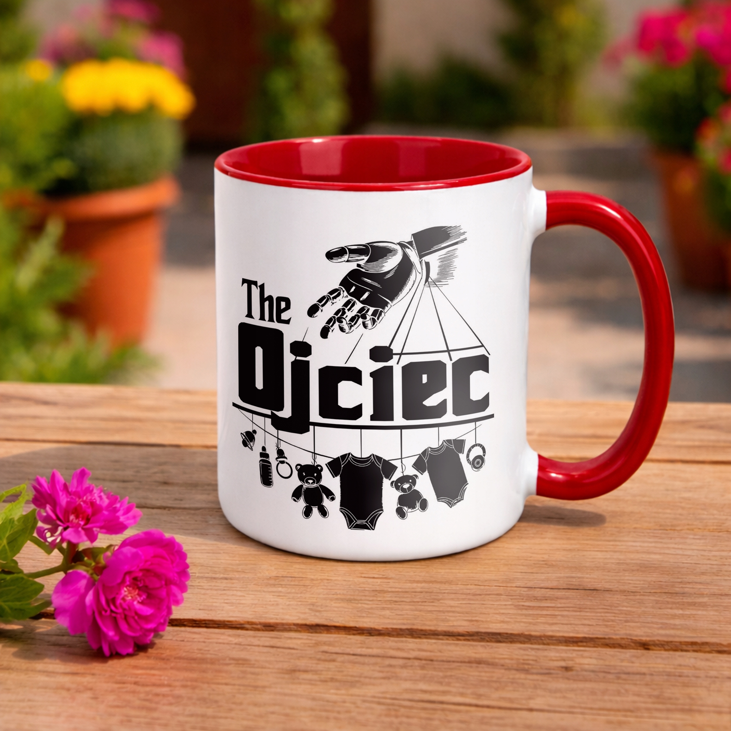 Kubek ceramiczny Dzień Ojca Dla Taty The Ojciec Prezent