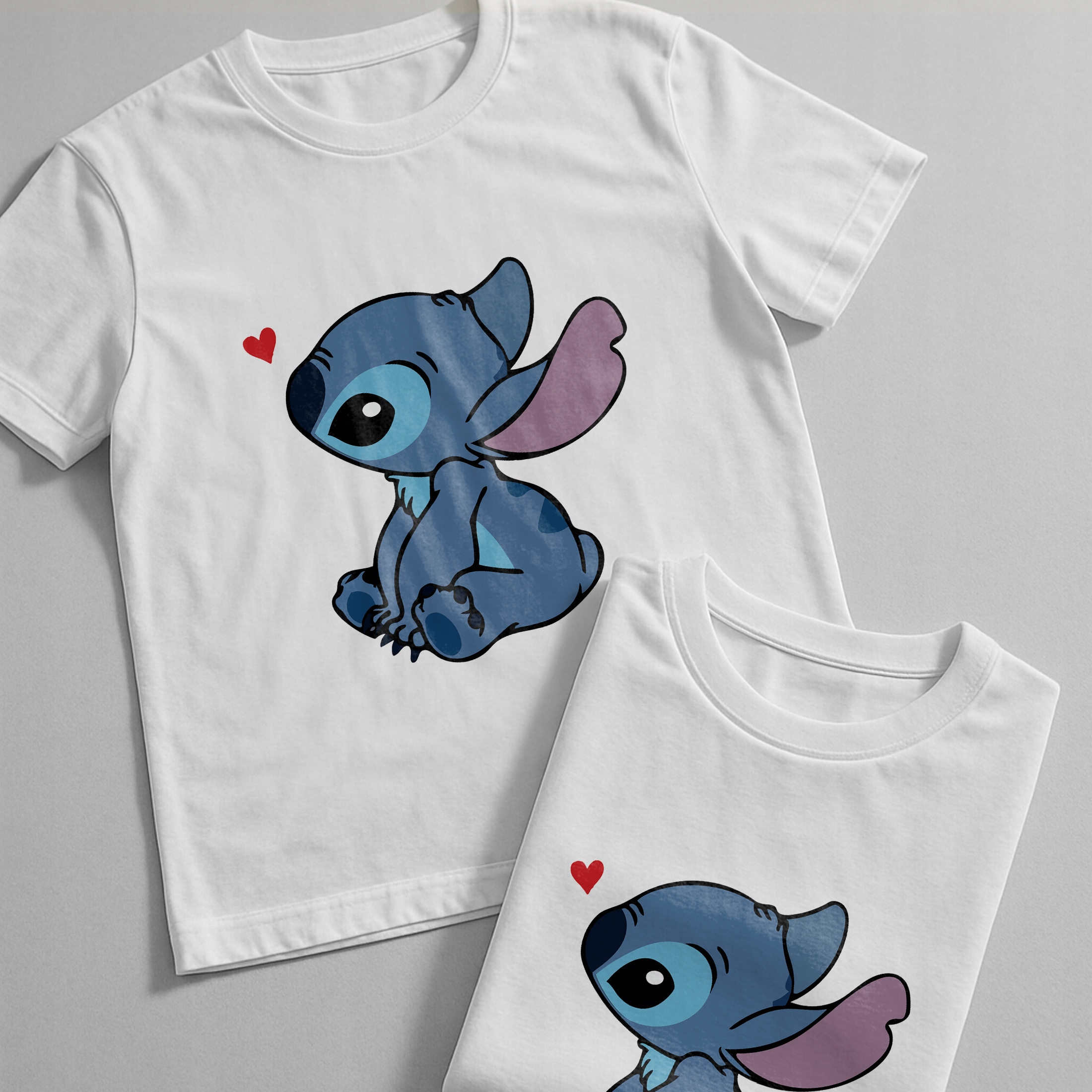 Koszulka biała dziecięca Stitch Lilo i Stich Dla Fanów