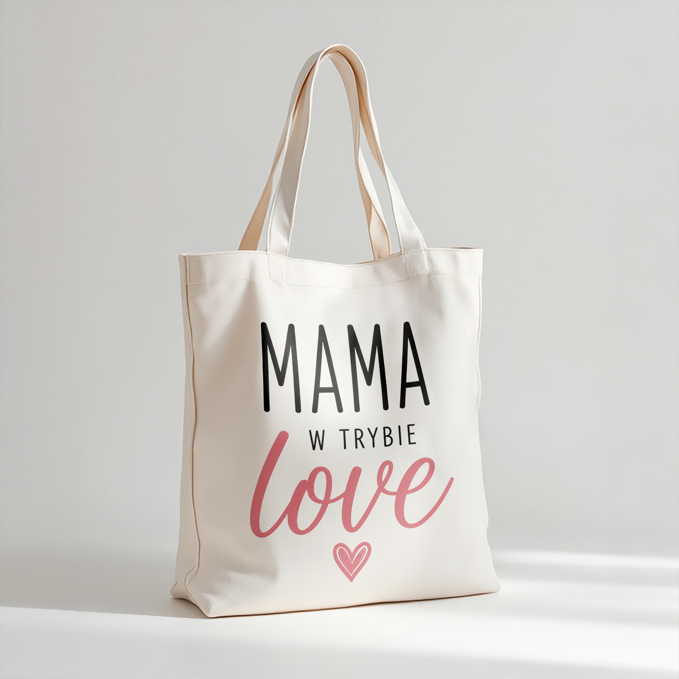 Torba bawełniana premium dla mamy prezent na Dzień Matki piękny upominek
