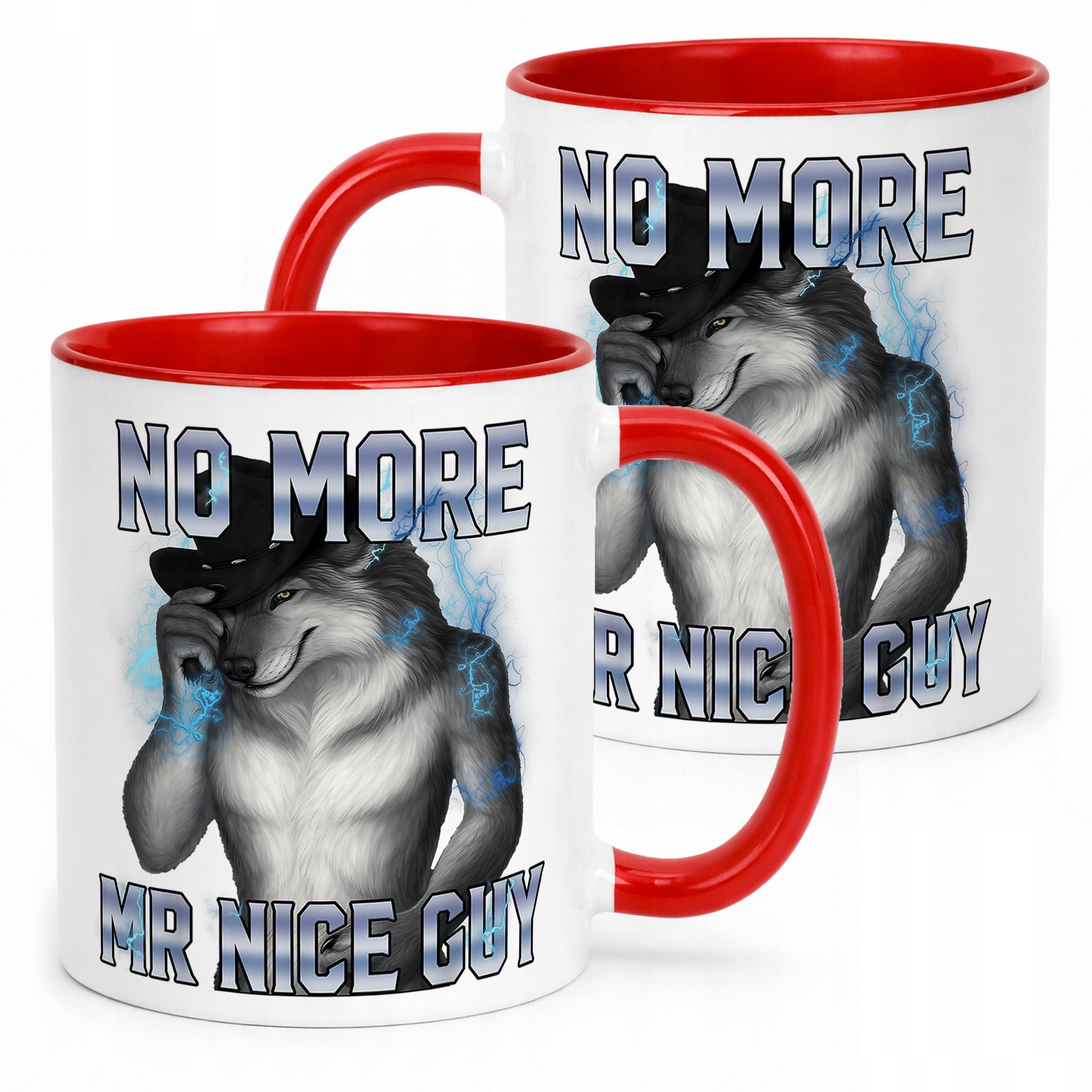 Kubek ceramiczny No More Mr Nice Guy viral tiktok mem
