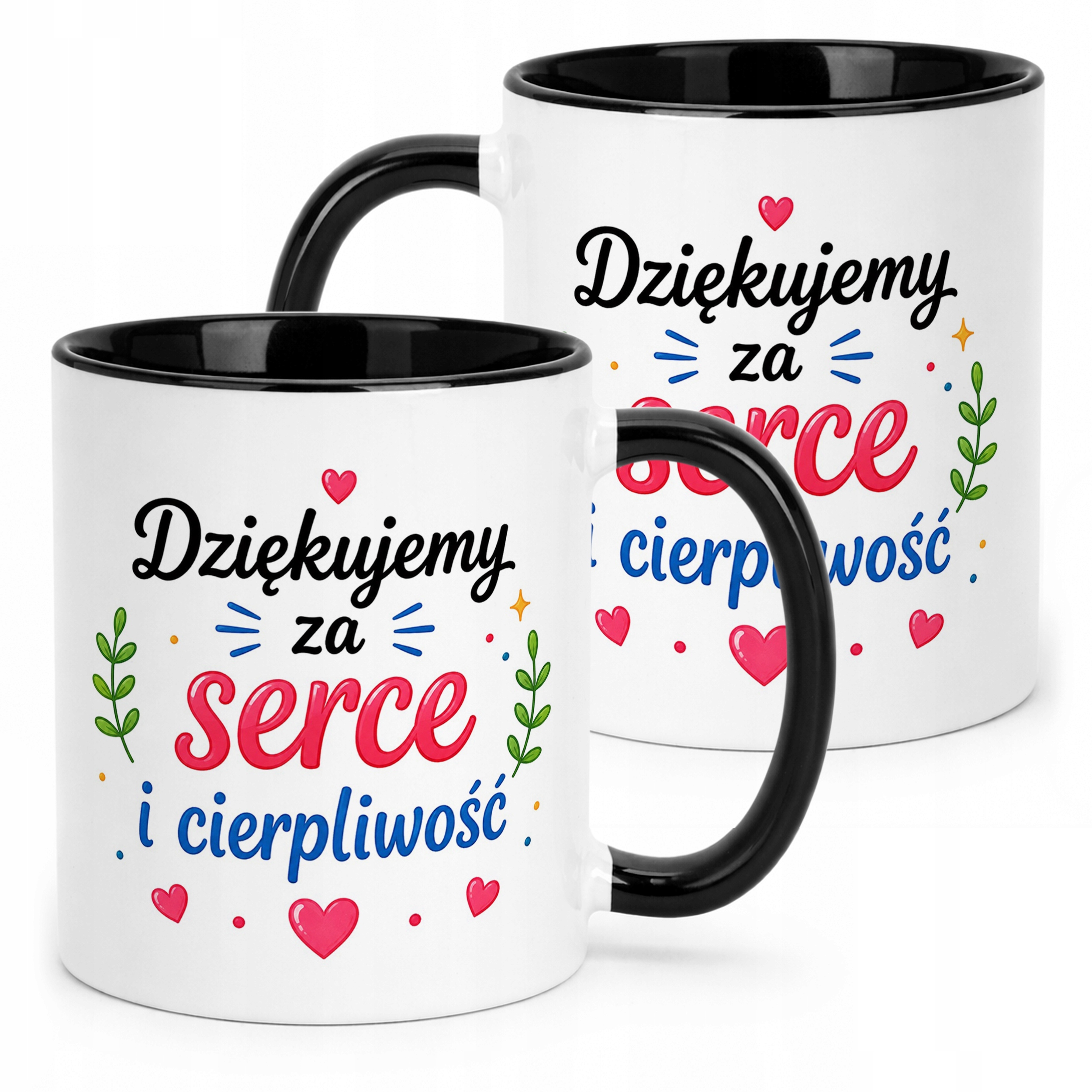 Kubek Czarny Dzień Nauczyciela Prezent Upominek Szkoła
